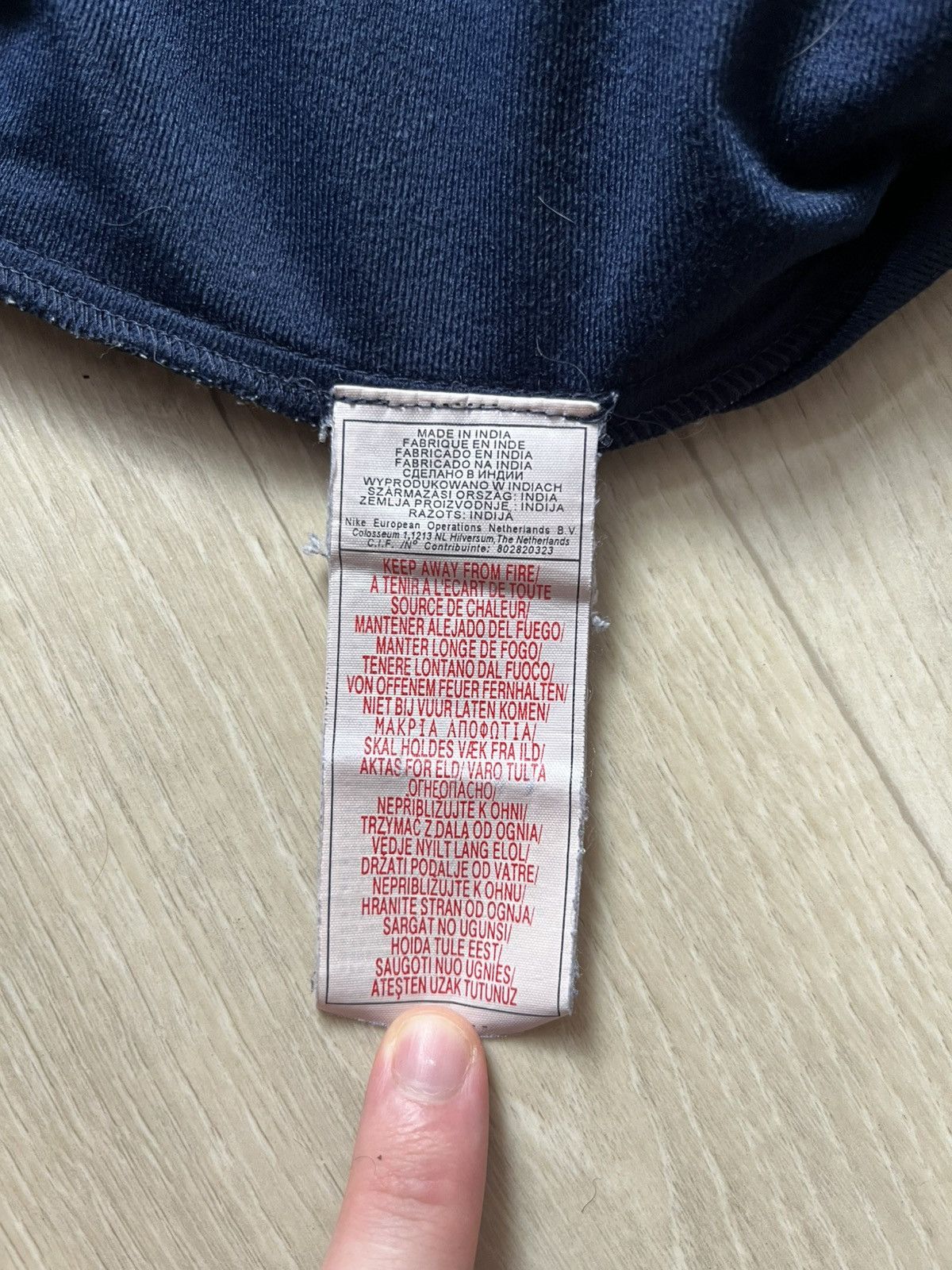 Nike × Vintage Vintage Nike Pants Mens Blue Size US 36 / EU 52 - 6 Thumbnail
