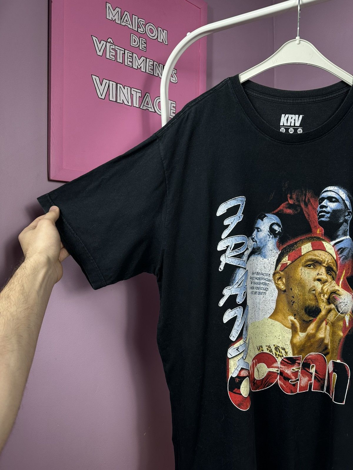 Frank Ocean Frank Ocean Merch T-Shirt Music Art Tee Logo Black Size US XL / EU 56 / 4 - 6 Thumbnail