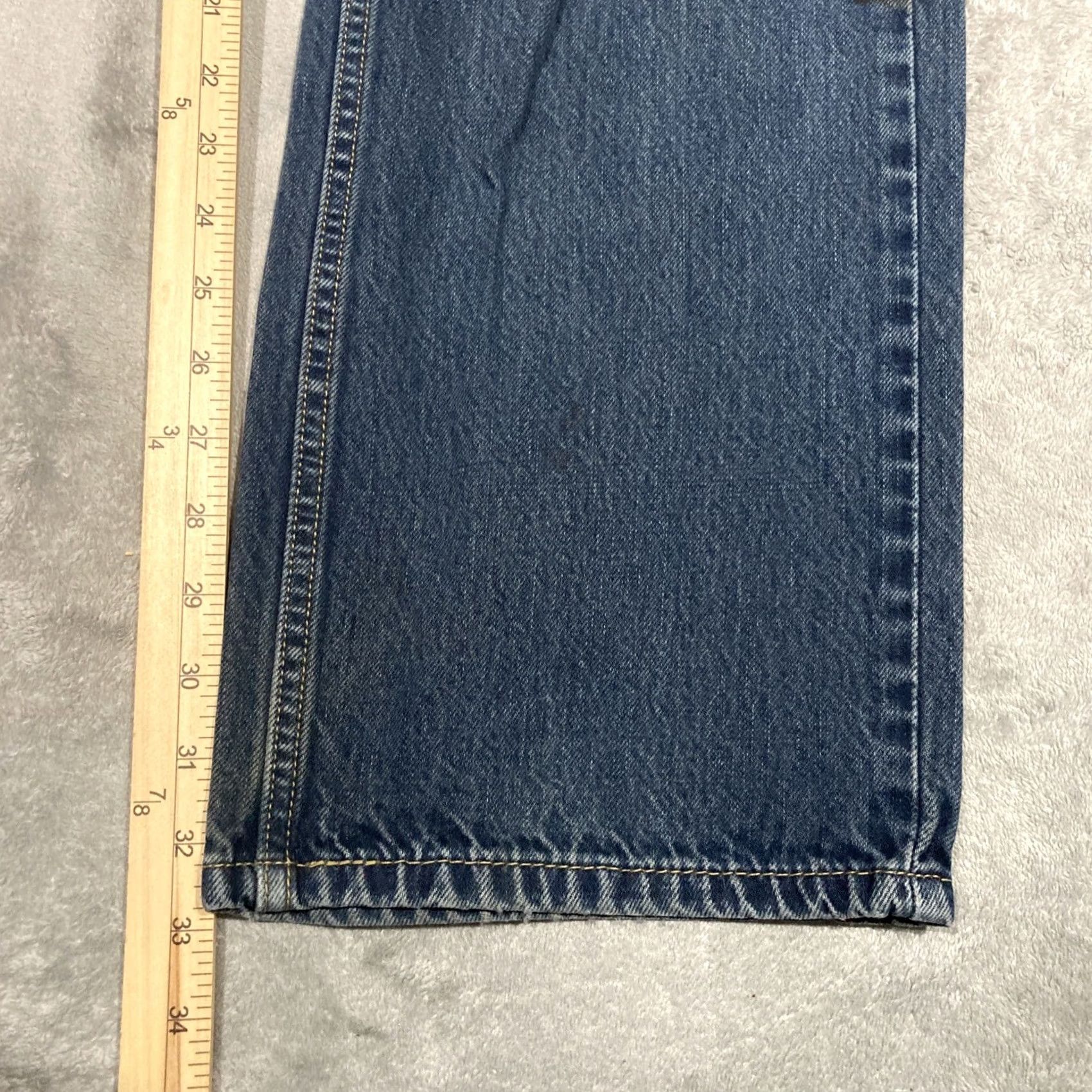 Levi's Levi's 559 Jeans Mens 36x33 Relaxed Fit Straight Leg Medium Wash Blue Denim Jeans Size US 36 / EU 52 - 5 Thumbnail