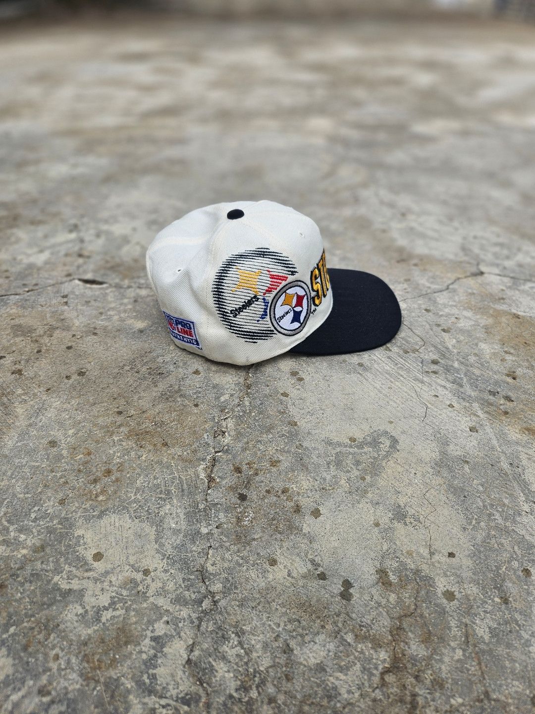Sports Specialties Pittsburgh Steelers NFL Shadow VTG Hat Size ONE SIZE - 4 Thumbnail