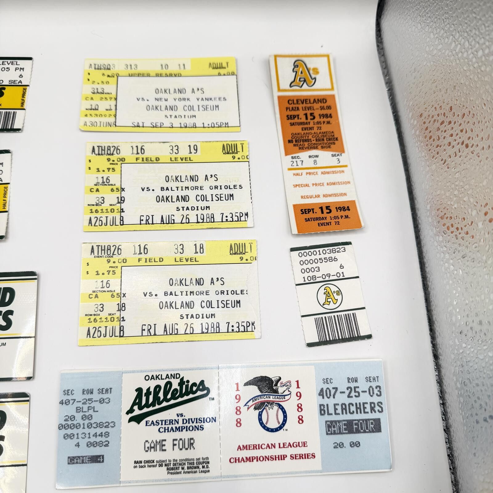 Other MLB Season Tickets Oakland A's Championship Vintage Size ONE SIZE - 6 Thumbnail