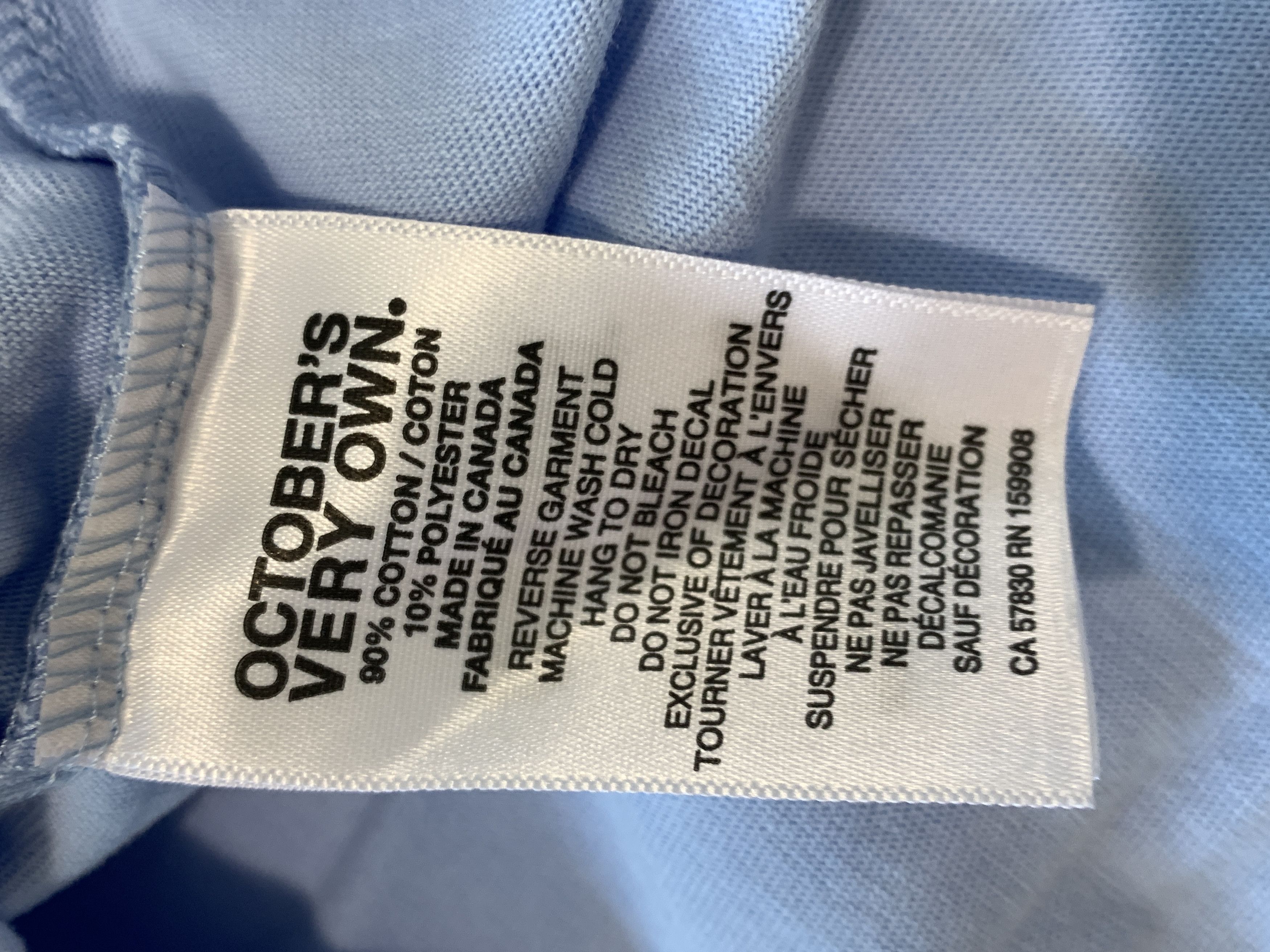 Drake OVO Holiday Santa OG Owl T-shirt Sky Blue Size US XL / EU 56 / 4 - 5 Thumbnail