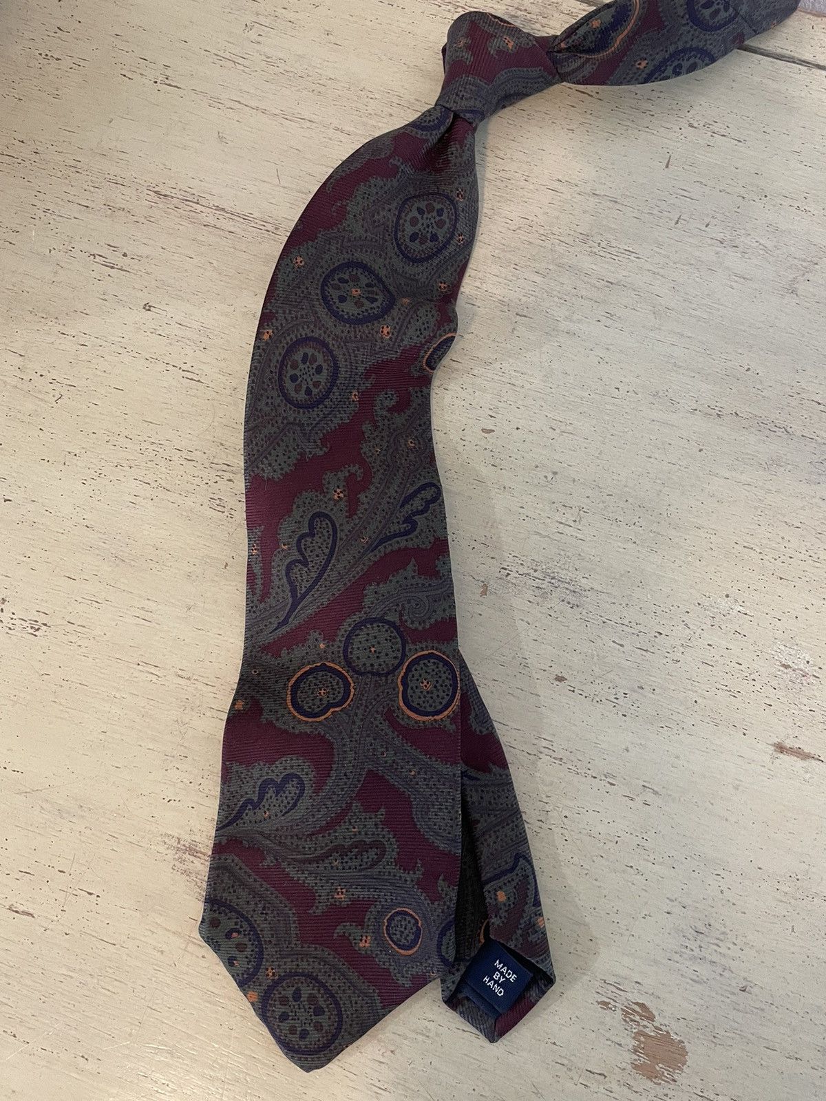 Polo Ralph Lauren Paisley Print Silk Tie Size ONE SIZE - 1 Thumbnail