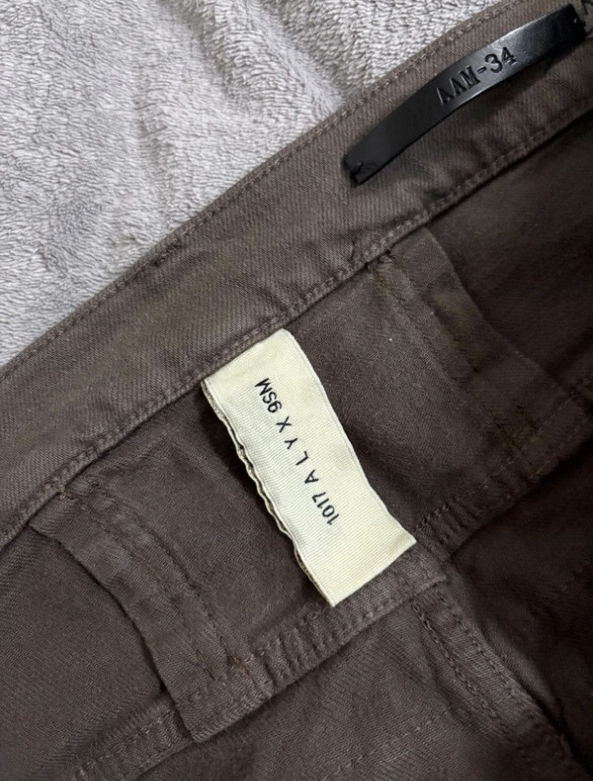 1017 ALYX 9SM × Blackmeans Alyx blackmeans denim brown Size US 34 / EU 50 - 4 Thumbnail