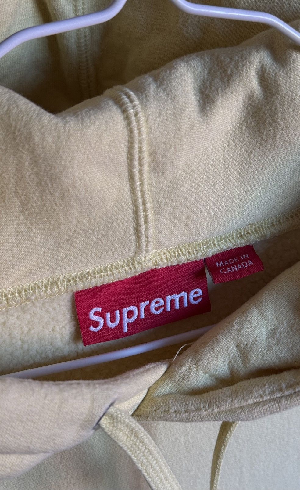 Supreme Supreme Independent Big Logo Yellow Hoodie Large Sweatshirt Size US L / EU 52-54 / 3 - 4 Thumbnail