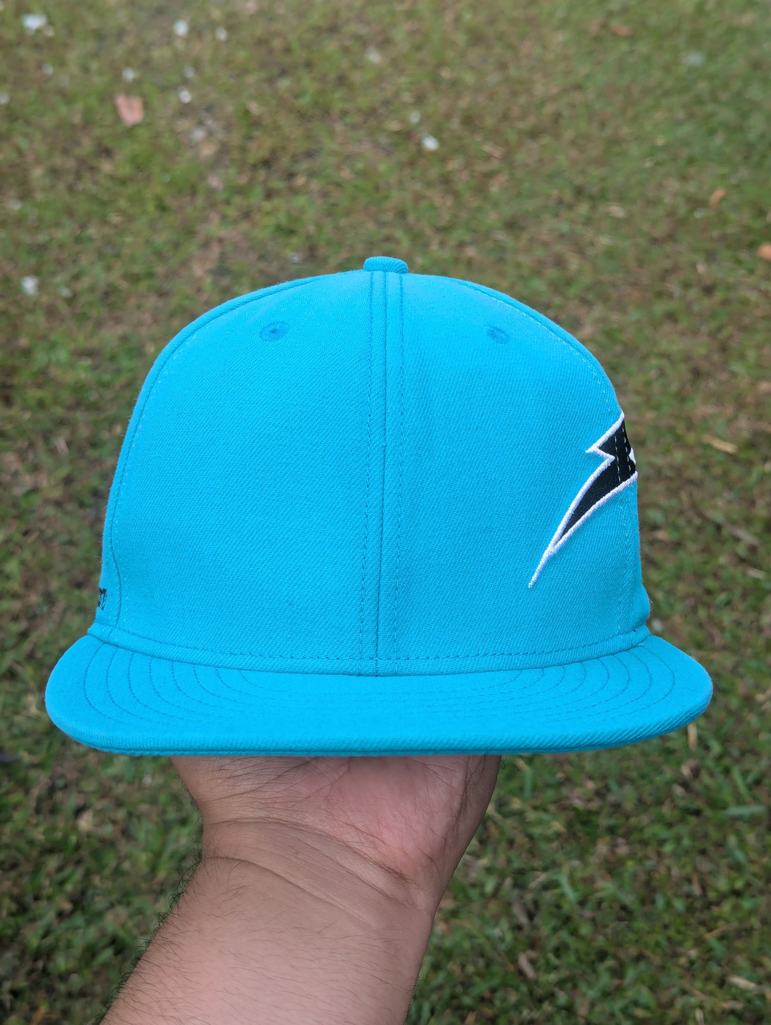 Supreme SUPREME NEW ERA FW06 SEARCH & DESTROY FITTED CAP HAT TEAL Size ONE SIZE - 5 Thumbnail