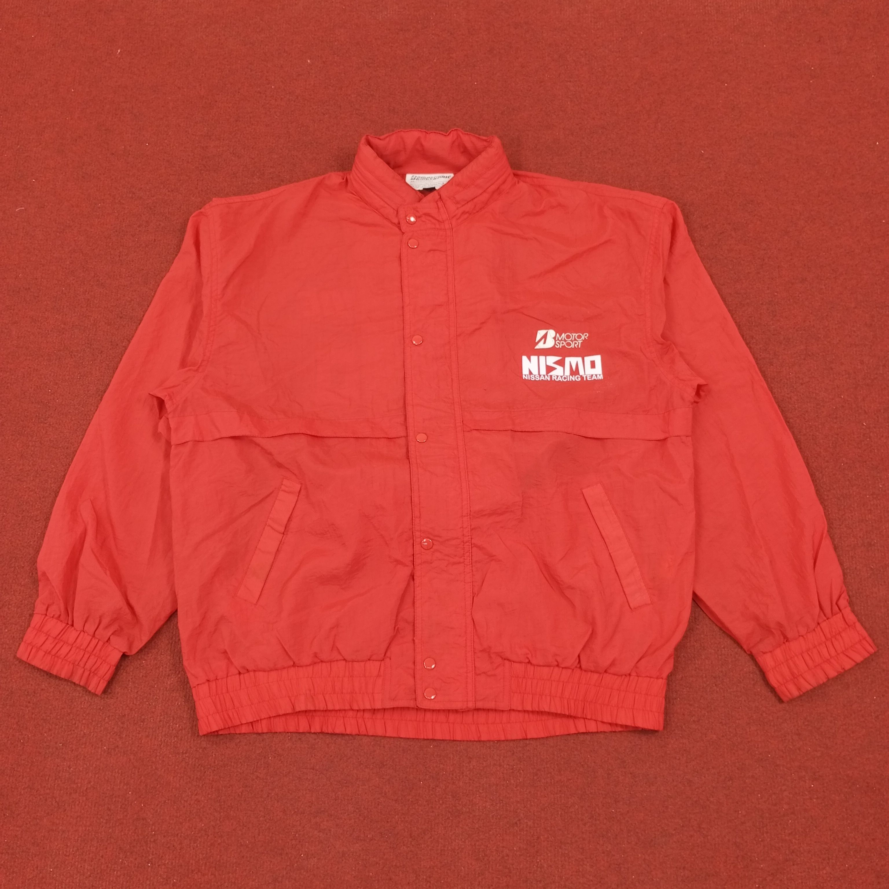 Vintage Bridgestone X Custom Nismo Nissan Racing Team Art Jacket Size US L / EU 52-54 / 3 - 4 Thumbnail