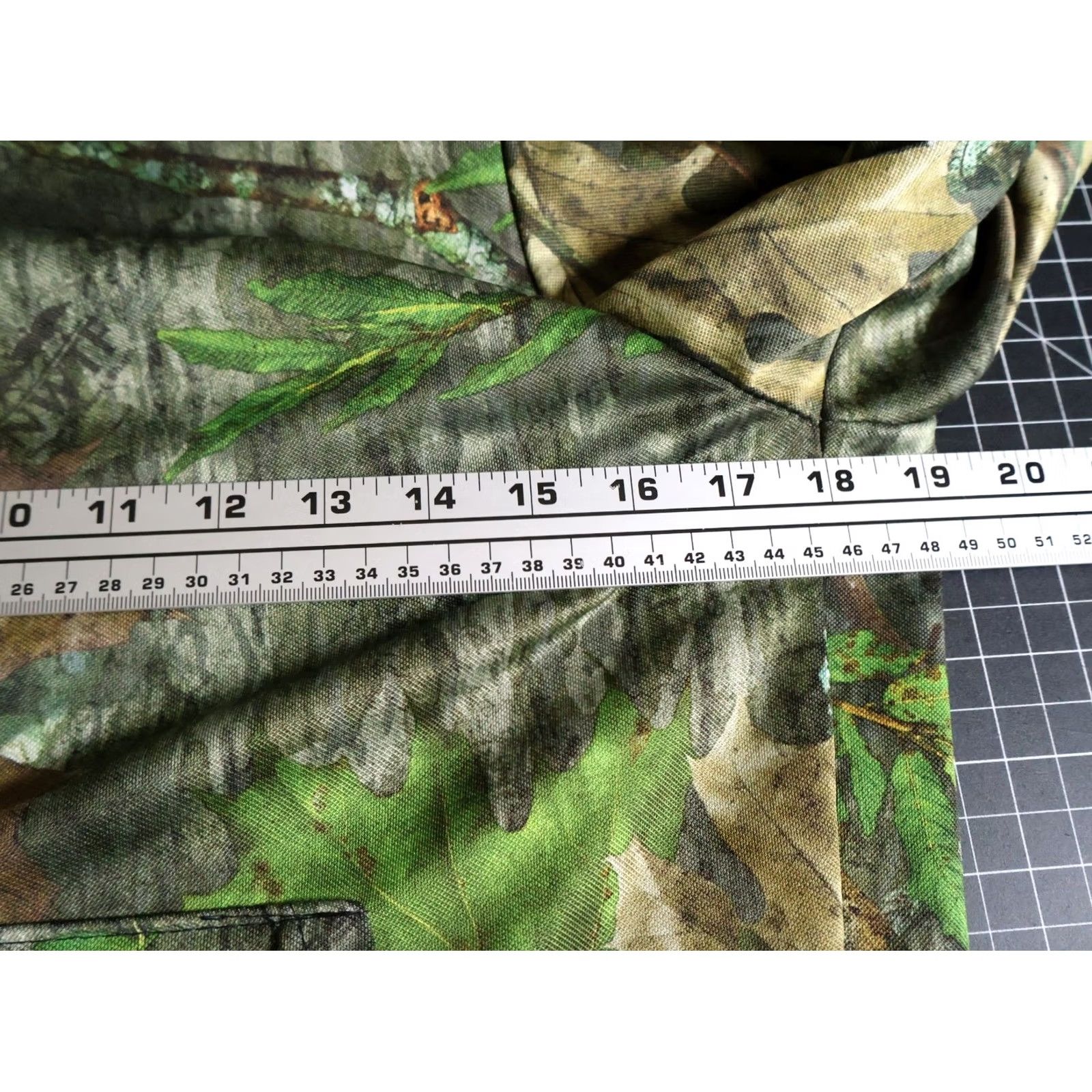 Vintage Mossy Oak Zip Hoodie Women's M Green Camo Sweatshirt Camouflage Polyester 90s Retro Nature Mossy Oak Hoodie Mens Womens Girls? Size M / US 6-8 / IT 42-44 - 5 Thumbnail