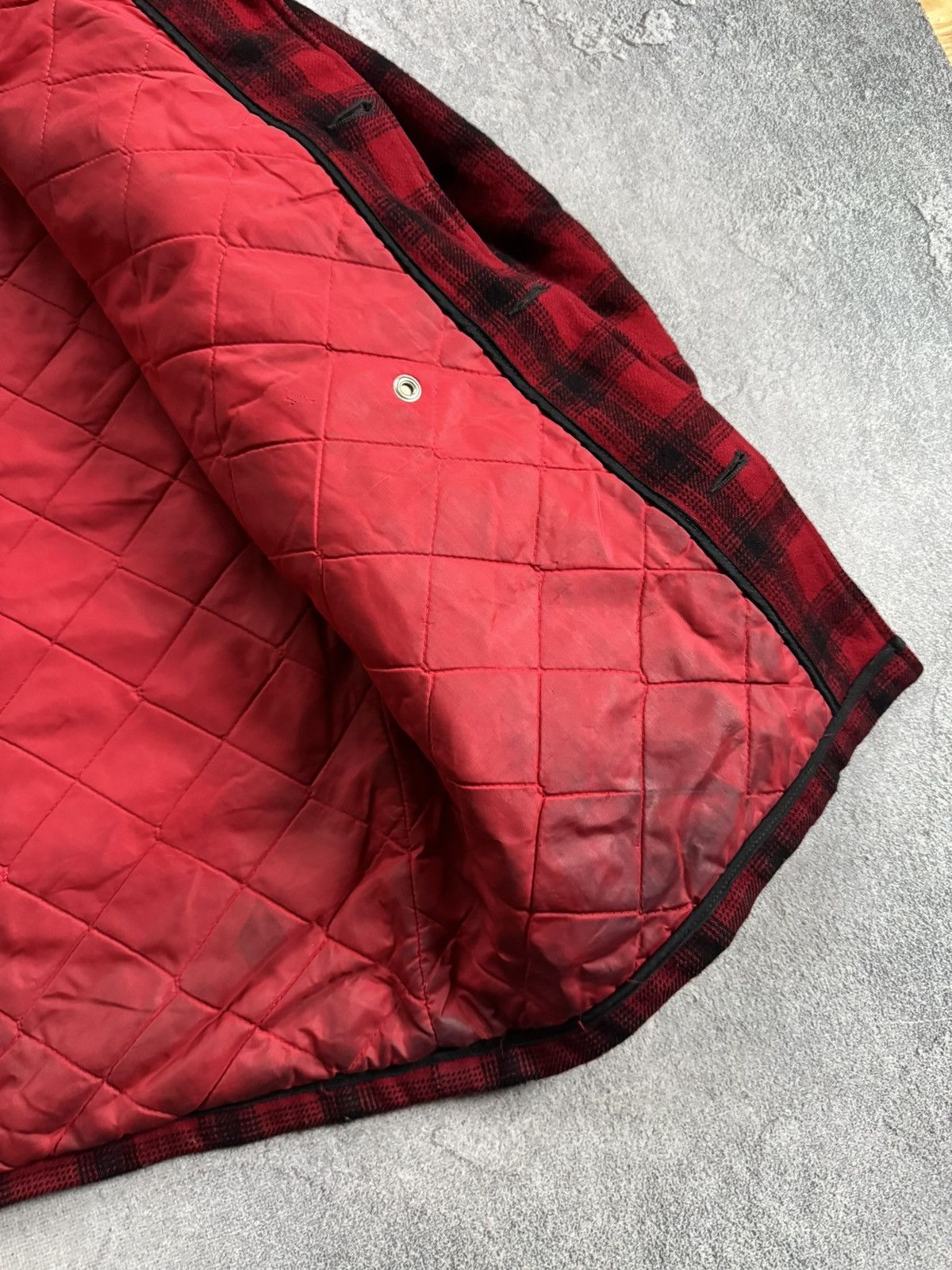 Woolrich Woolen Mills Woolrich 44size Plaid Buffalo Flannel Jacket Coat 80s 90s Size US XL / EU 56 / 4 - 12 Thumbnail