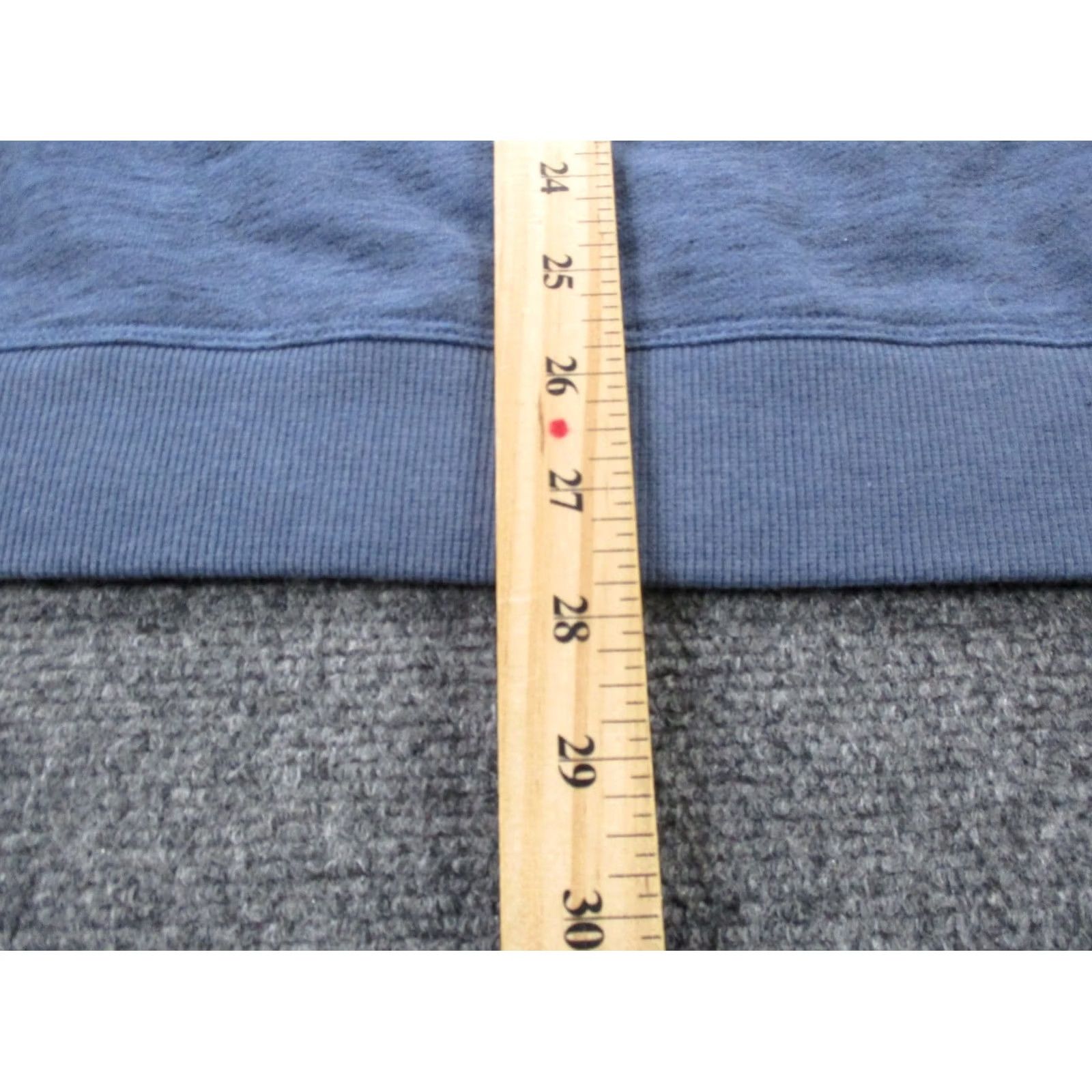 Vintage Duluth Shirt Mens L Blue Pullover Loophole V Neck Relaxed Knit Thermal Logo Outdoor Fall Winter Size US L / EU 52-54 / 3 - 4 Thumbnail
