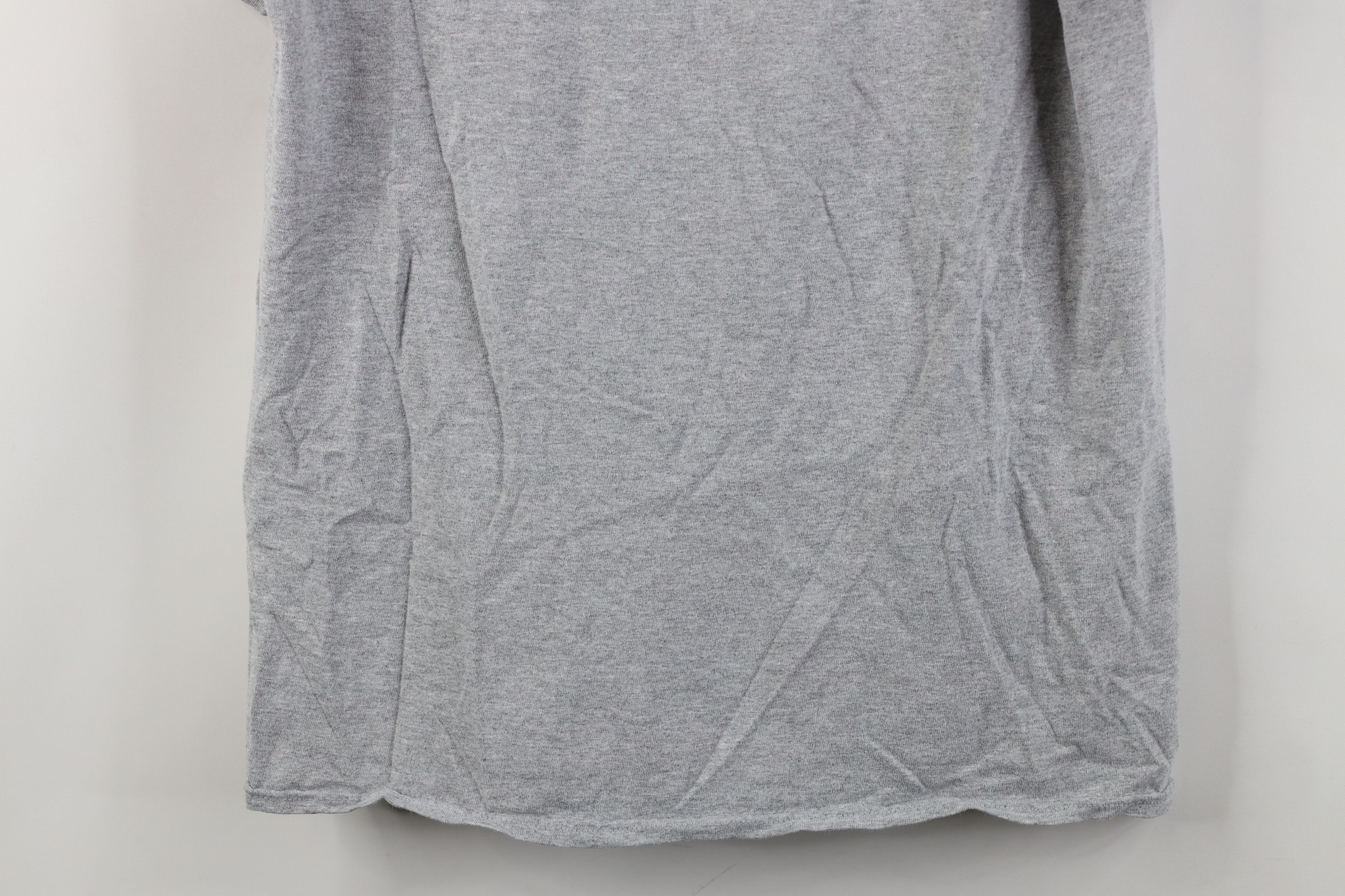 Vintage Vintage 90s Y2K Streetwear Short Sleeve T-Shirt Heather Gray Size US M / EU 48-50 / 2 - 3 Thumbnail