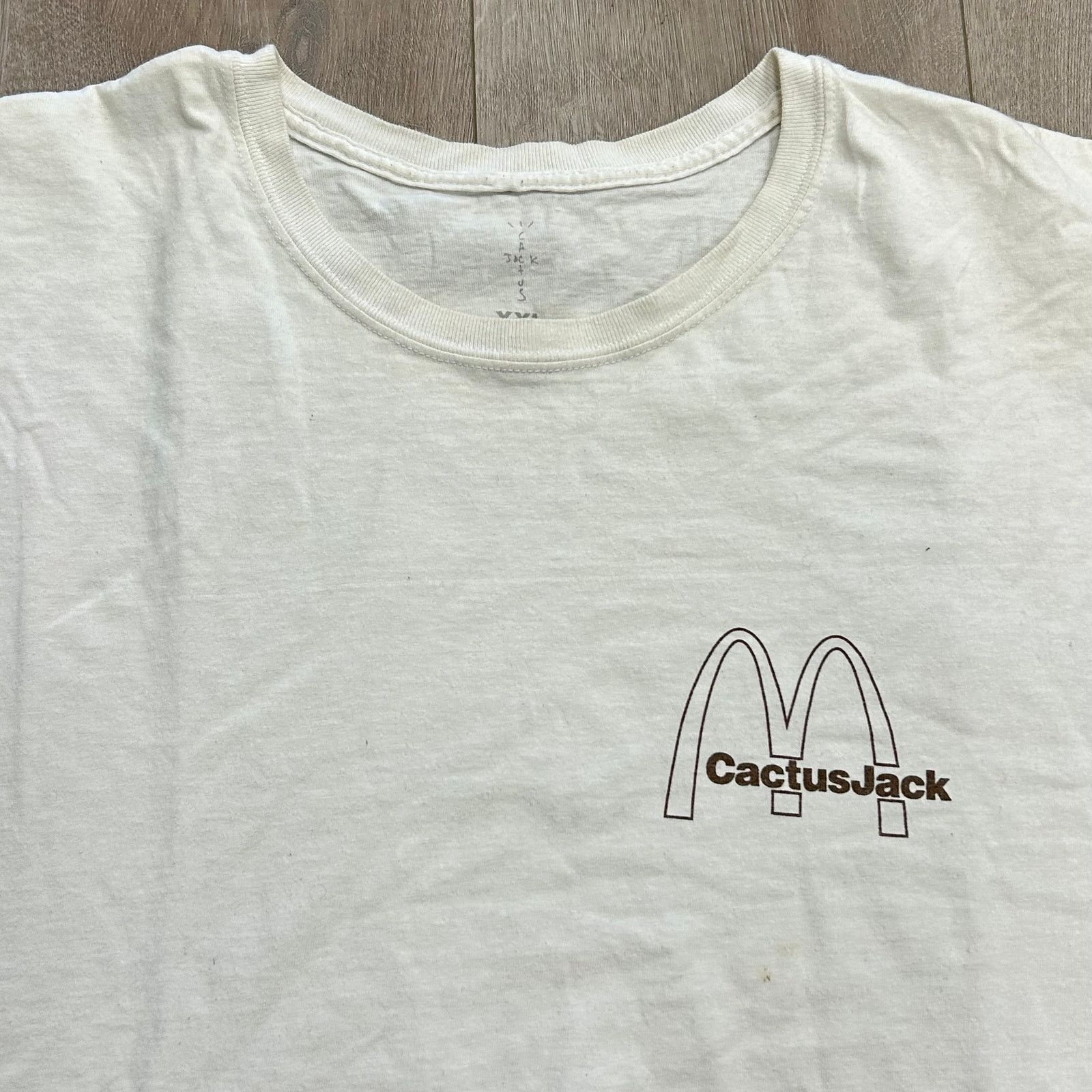 Travis Scott Travis Scott McDonald's Cactus Jack Vintage Tee Size 2XL Size US XXL / EU 58 / 5 - 3 Thumbnail
