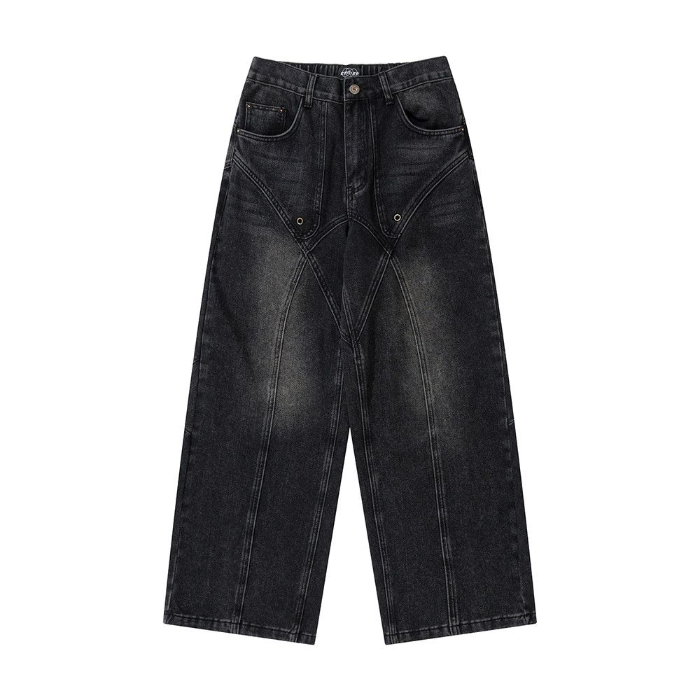 image of Jean x Vintage Washed Ropa Hombre Vintage Baggy, Men's (Size 33)