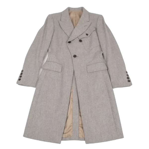 Jean Paul Gaultier gray wool pocket design coat Size US M / EU 48-50 / 2 - 1 Thumbnail