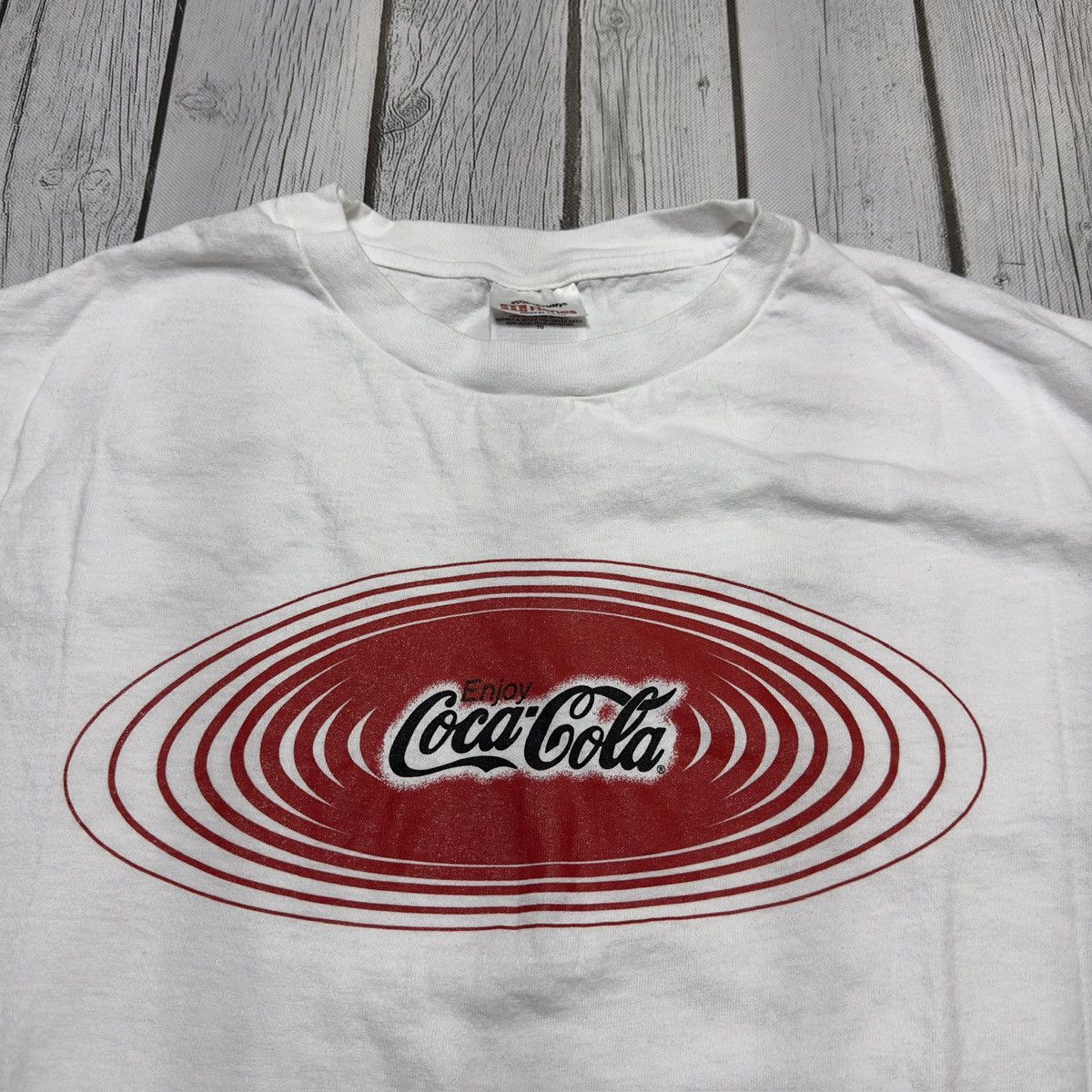 Coca Cola × Hanes × Vintage Vintage Coca Cola tee Size US XL / EU 56 / 4 - 3 Thumbnail