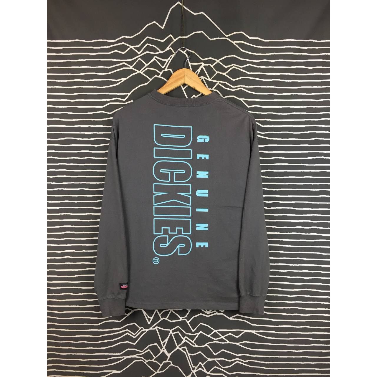 Dickies × Vintage Vtg Dickies Spell Out Logo Longsleeve Tee Size M Size US M / EU 48-50 / 2 - 2 Thumbnail