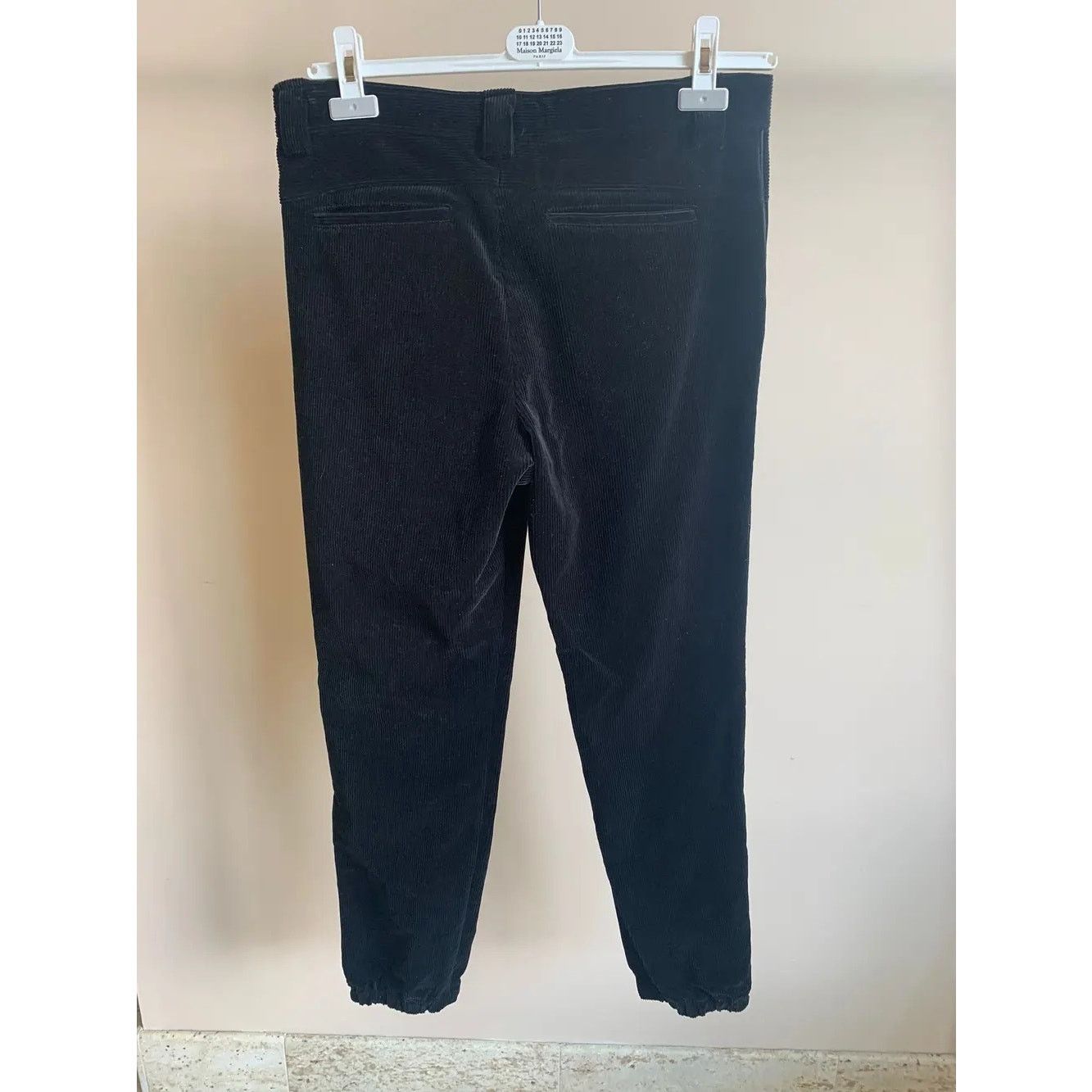 Saint Laurent Paris o1rshd1 Corduroy Drawstring Pants in Black Size US 32 / EU 48 - 9 Thumbnail