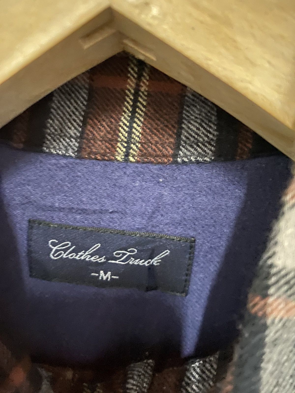 Japanese Brand × Vintage Vintage Clothes Luck Plaid Tartan Flannel Shirt Size US S / EU 44-46 / 1 - 4 Thumbnail