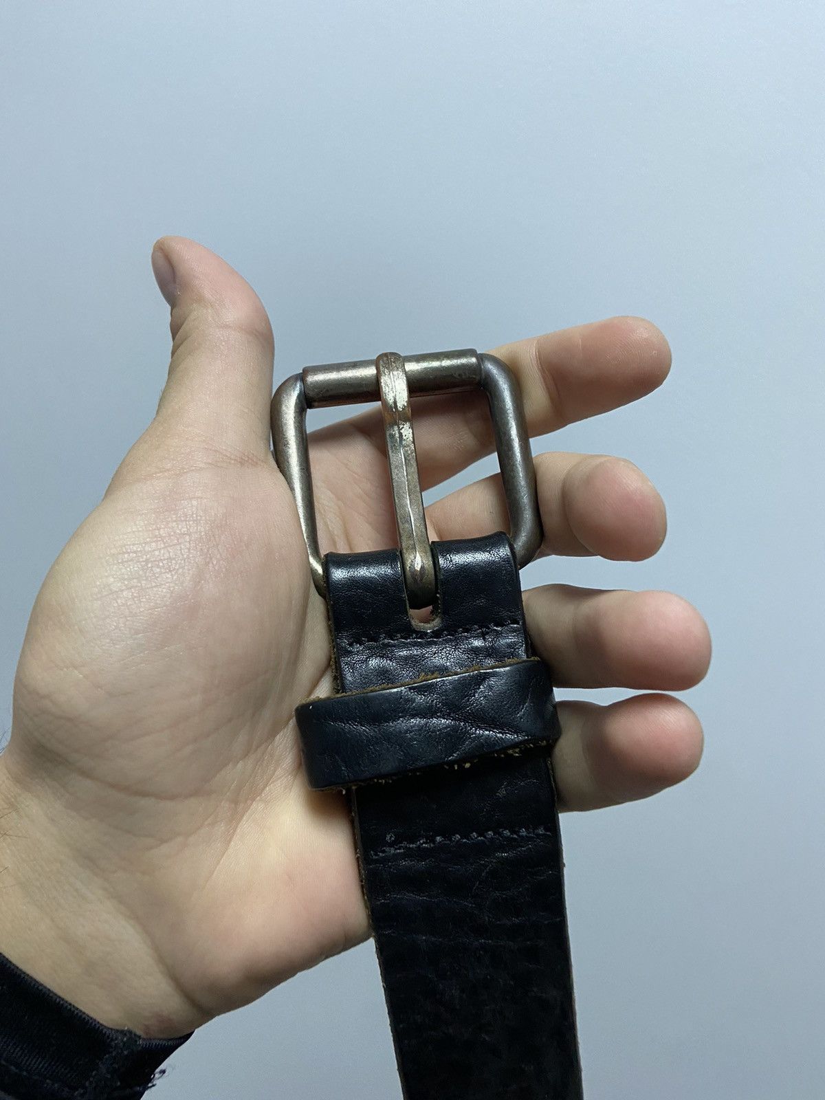 Diesel × Vintage Diesel Belt Vintage Avant Garde Y2K Style small Logo Size ONE SIZE - 5 Thumbnail