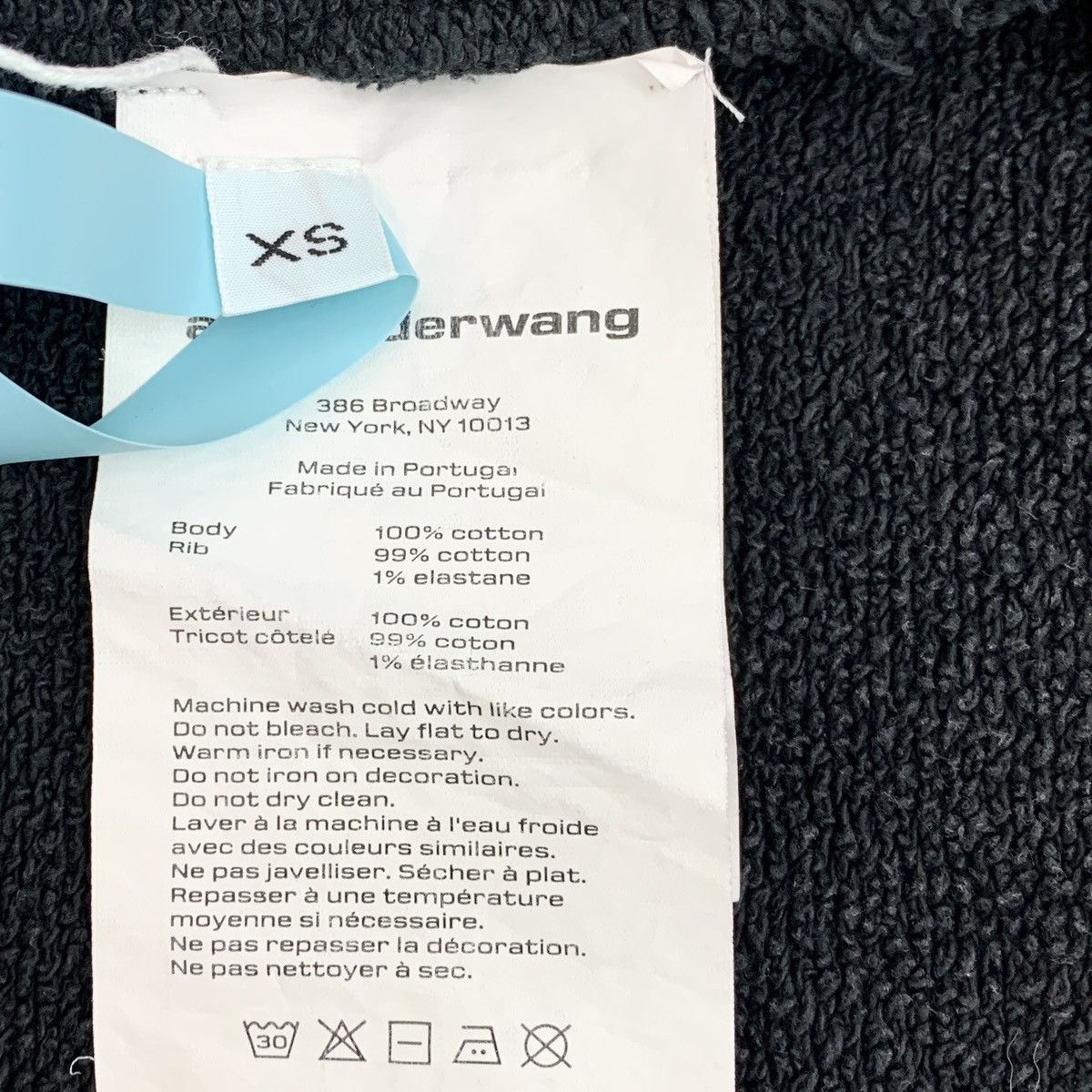 Alexander Wang Alexander Wang 22FW Grey Bear Long Sleeve Sweatshirt K26WX Size XS / US 0-2 / IT 36-38 - 7 Thumbnail