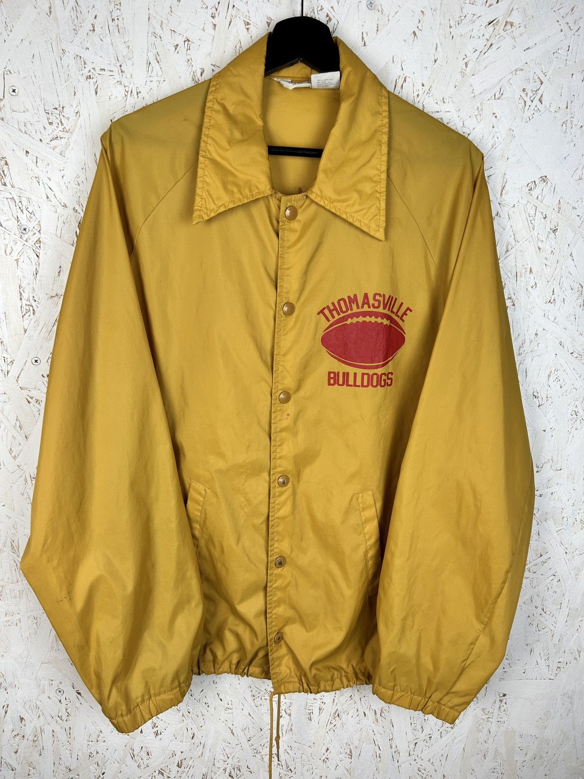 Vintage 70s Collegiate Pacific Thomasville Bulldogs 1974 Champs L Size US L / EU 52-54 / 3 - 1 Thumbnail