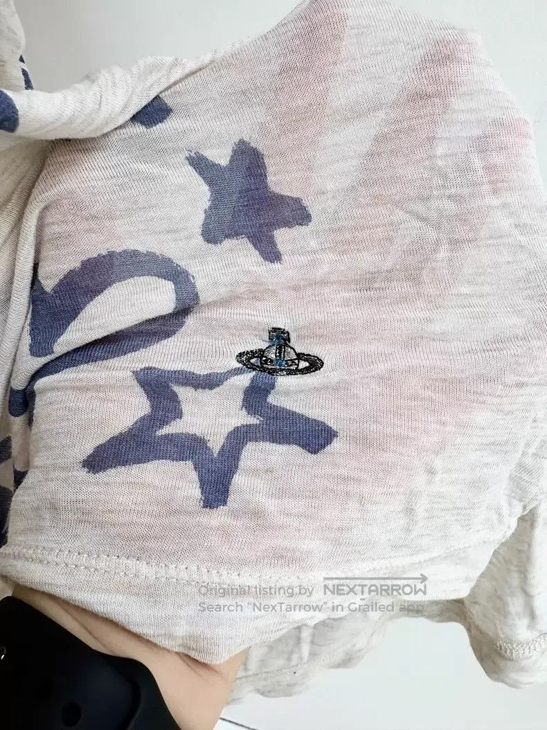 Vivienne Westwood Vivienne Westwood Graffiti Saturn Skull Star Short Sleeve Size XL / US 12-14 / IT 48-50 - 7 Thumbnail