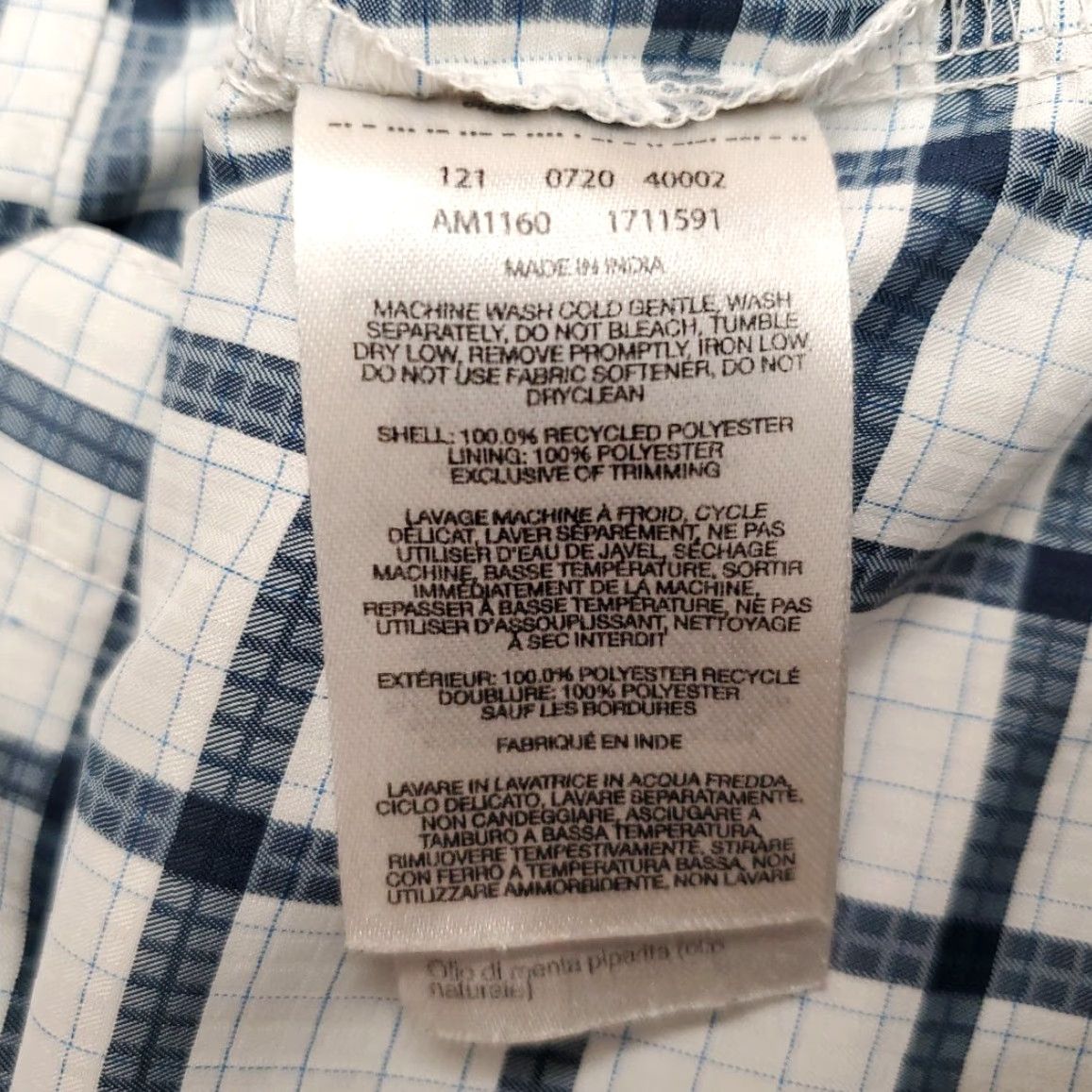 Vintage Columbia Shirt XXL Blue Plaid Omni Shade Vented UPF Outdoors Hike Fish Button-Up Casual Mens Size US XXL / EU 58 / 5 - 5 Thumbnail