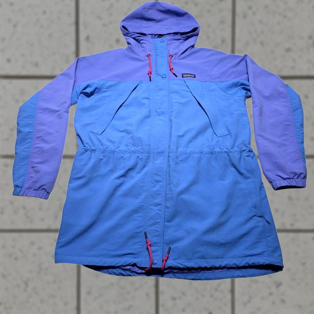 Patagonia Patagonia Skyforest Parka Coat Large Blue Purple Hooded Lined Jacket Women's Size L / US 10 / IT 46 - 1 Thumbnail