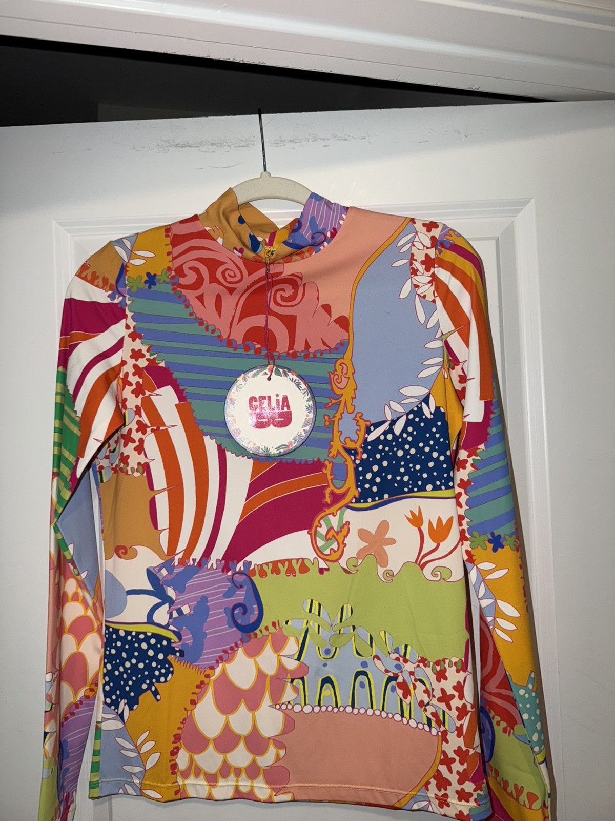 Other Celia B Long Sleeve Blouse Size L / US 10 / IT 46 - 1 Thumbnail