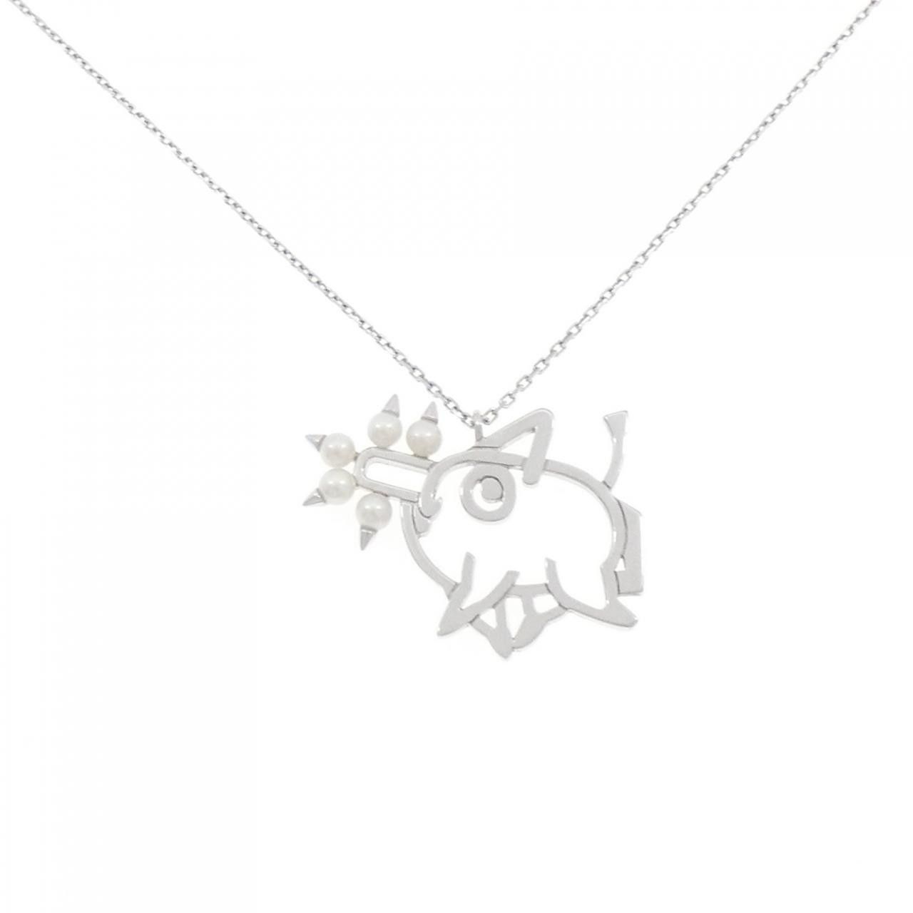 Other Tasaki Tasaki Freshwater Pearl 925 Silver Necklace Metal Necklace DUTY FREE for USA Size ONE SIZE - 1 Thumbnail