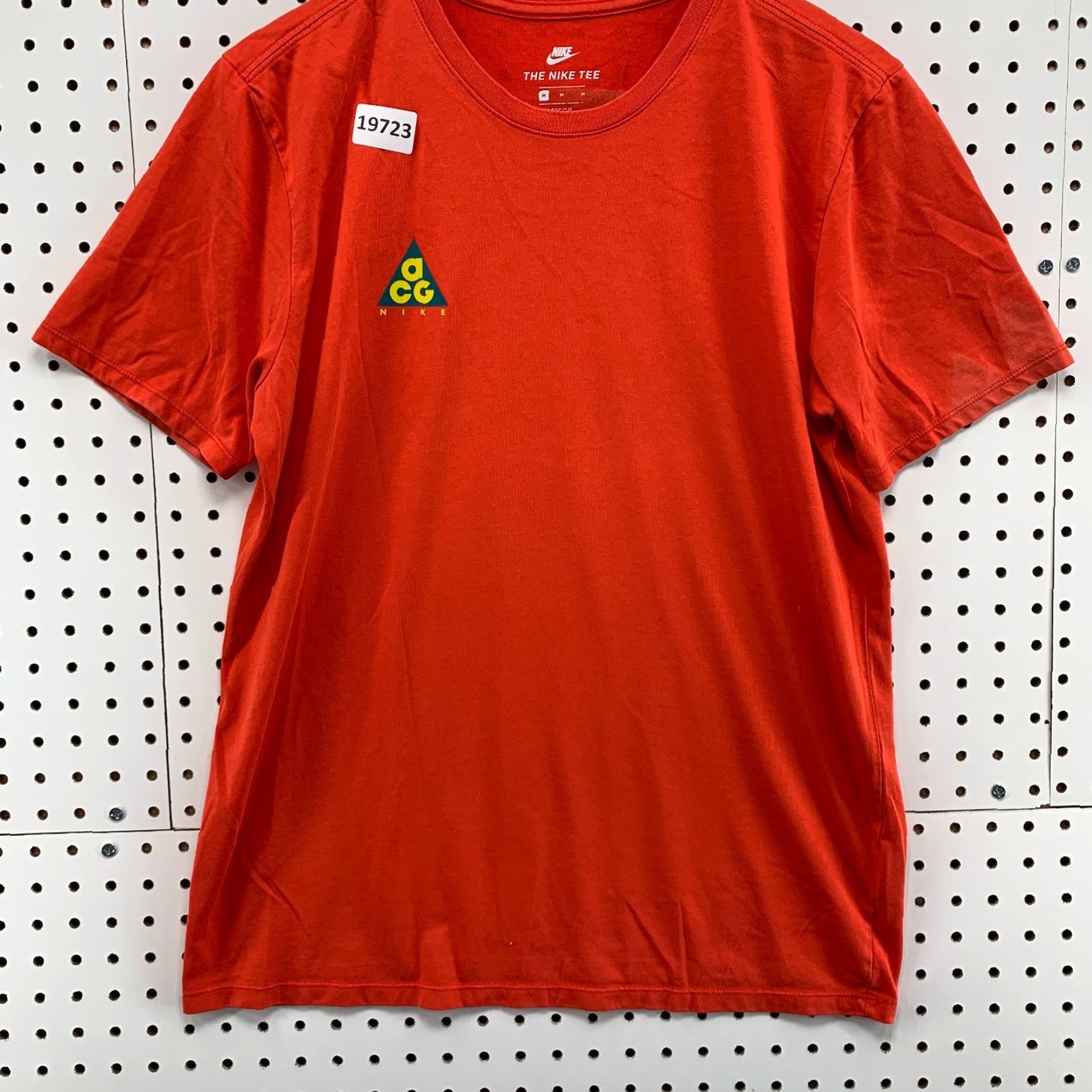 Nike VINTAGE Nike ACG Shirt Orange "We Out There" Adult Medium Short Sleeve 20.5x27.5 Size US M / EU 48-50 / 2 - 7 Thumbnail