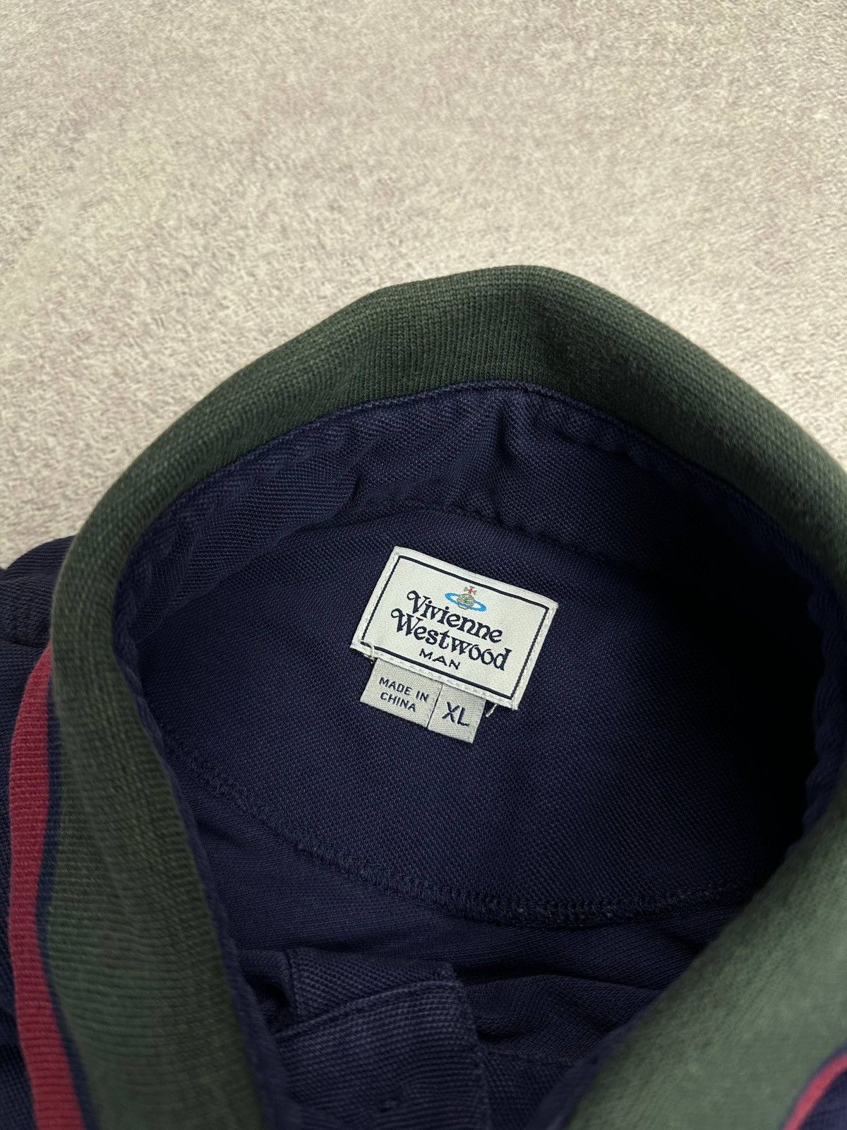 Vivienne Westwood Vintage Vivienne Westwood Orb Saturn Logo Polo XL Size US XL / EU 56 / 4 - 6 Thumbnail
