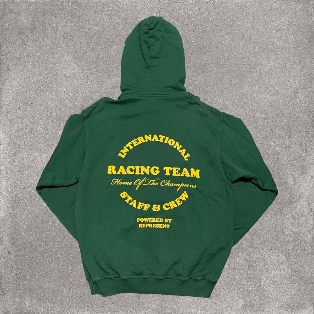 Represent Clo. Represent Small Racing Team Green Hoodie Size US S / EU 44-46 / 1 - 2 Thumbnail