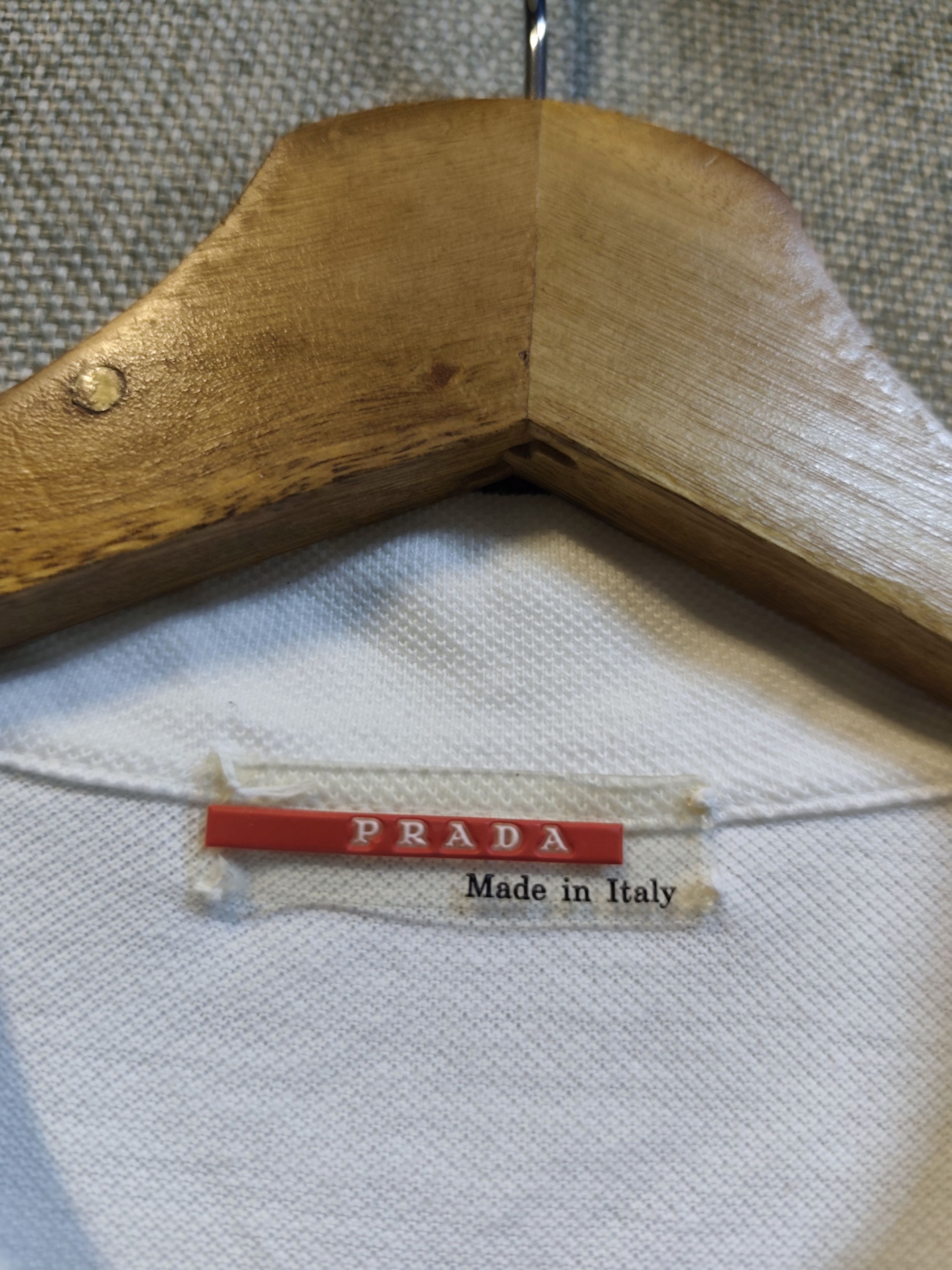 Prada Prada Polo Shirt Made In Italy Size US L / EU 52-54 / 3 - 5 Thumbnail