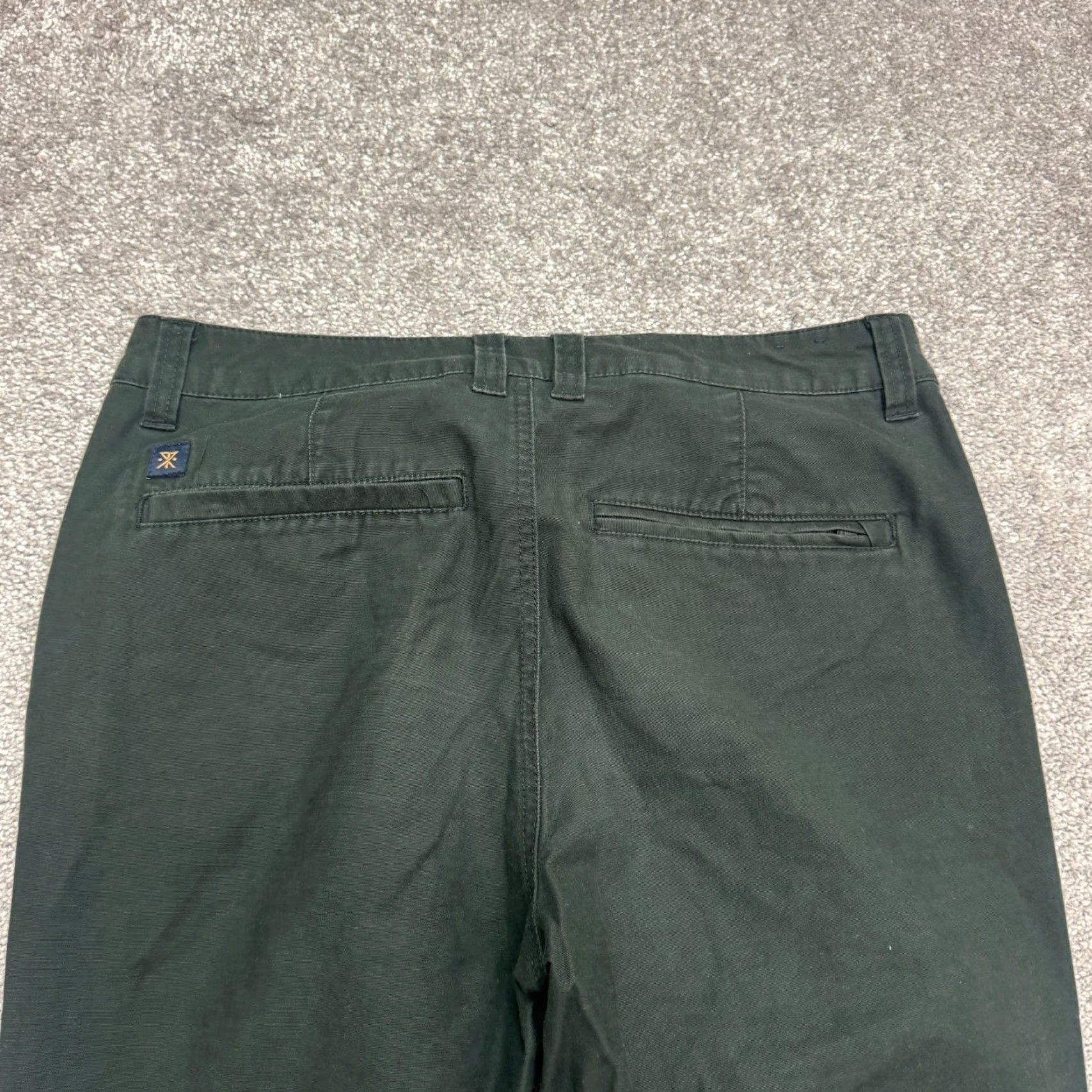 Roark Roark Porter 3.0 Chino Pants Mens 30 Green Regular Straight Flat Front Casual Workwear Preppy Classic Artifacts Of Adventure Size US 30 / EU 46 - 5 Thumbnail
