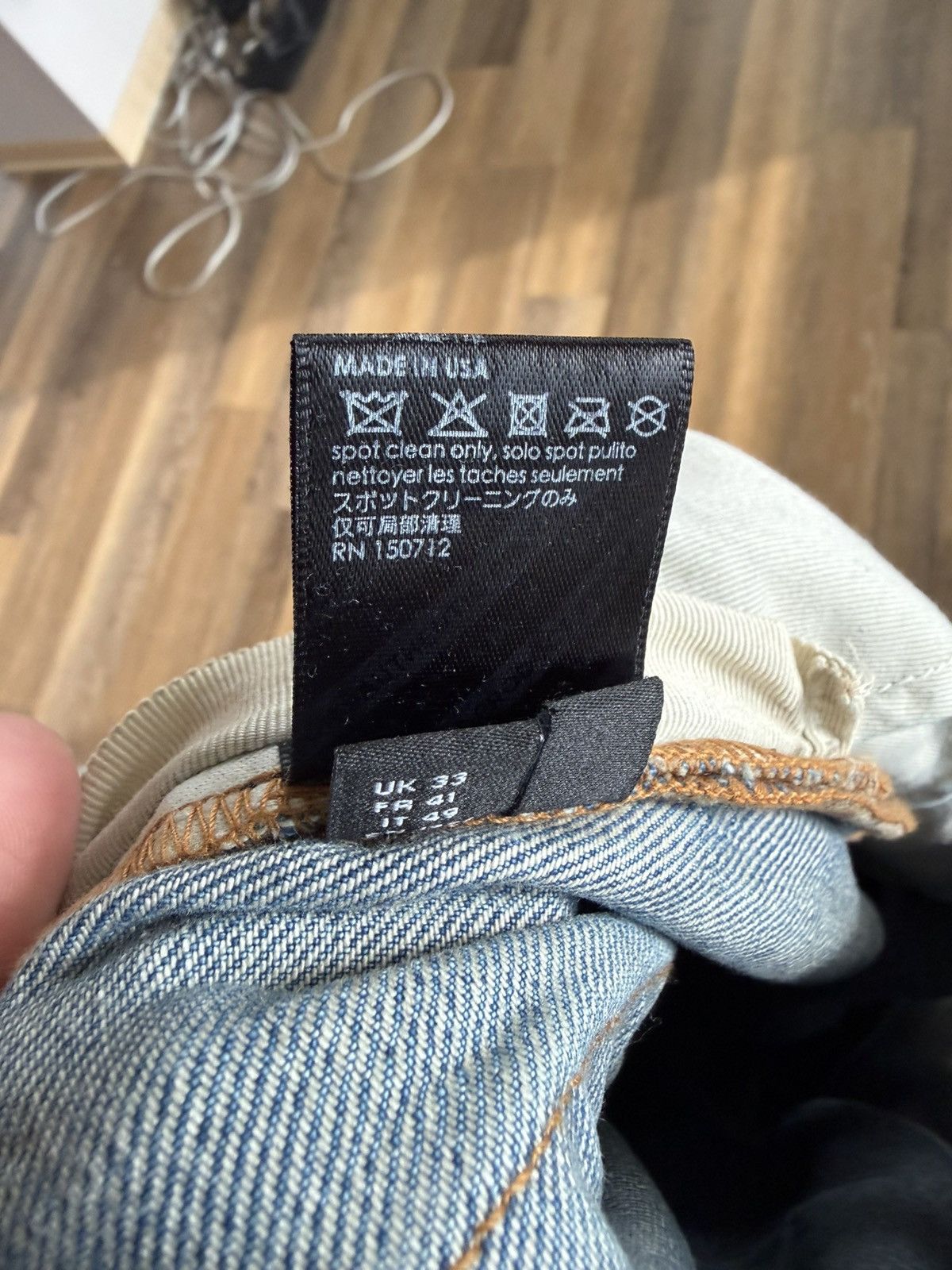 Amiri Amiri baggy record jeans Size US 33 - 7 Thumbnail