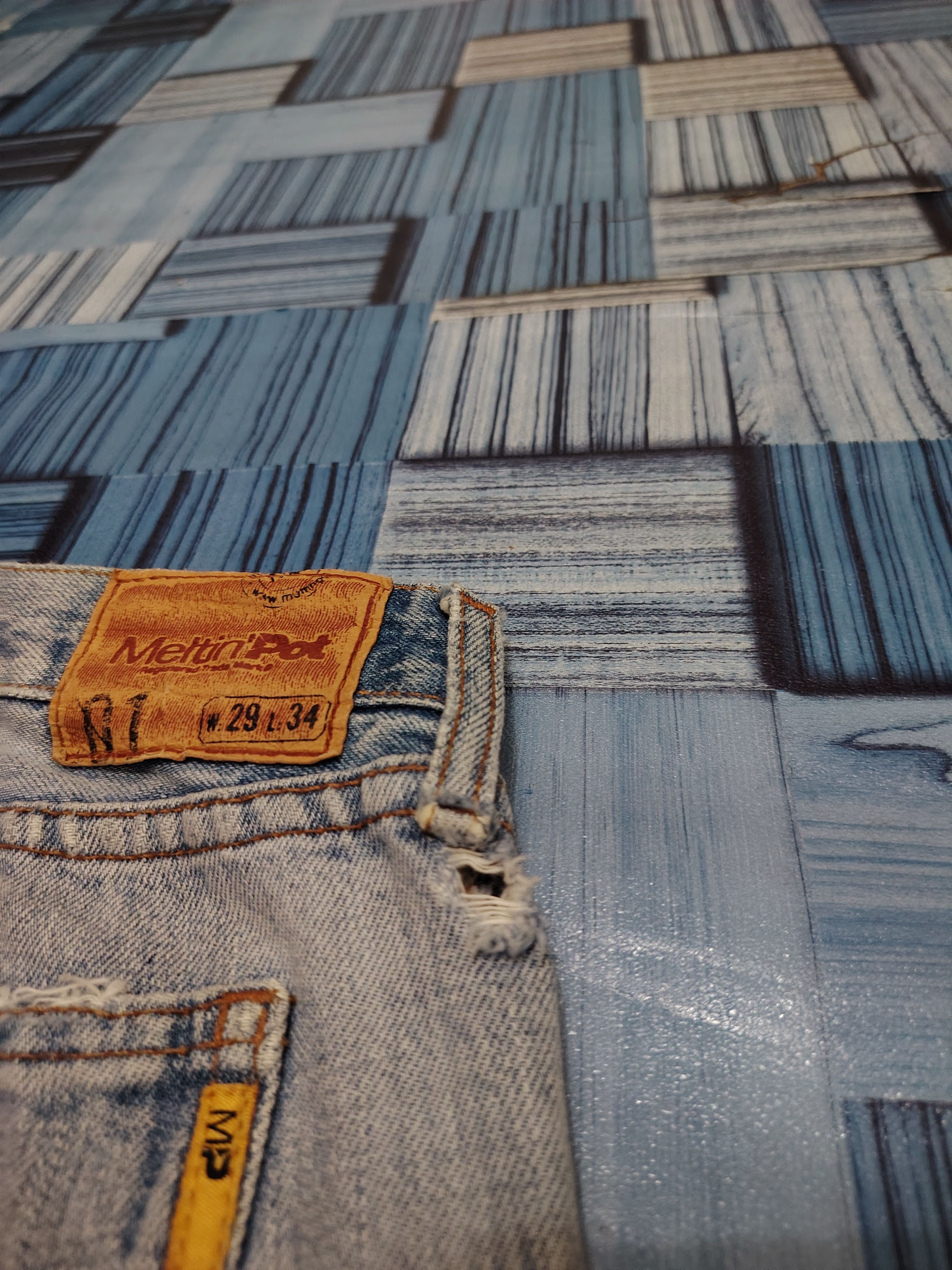 Hysteric Glamour Meltinpot Distressed denim Flare Jeans Size US 30 / EU 46 - 21 Thumbnail
