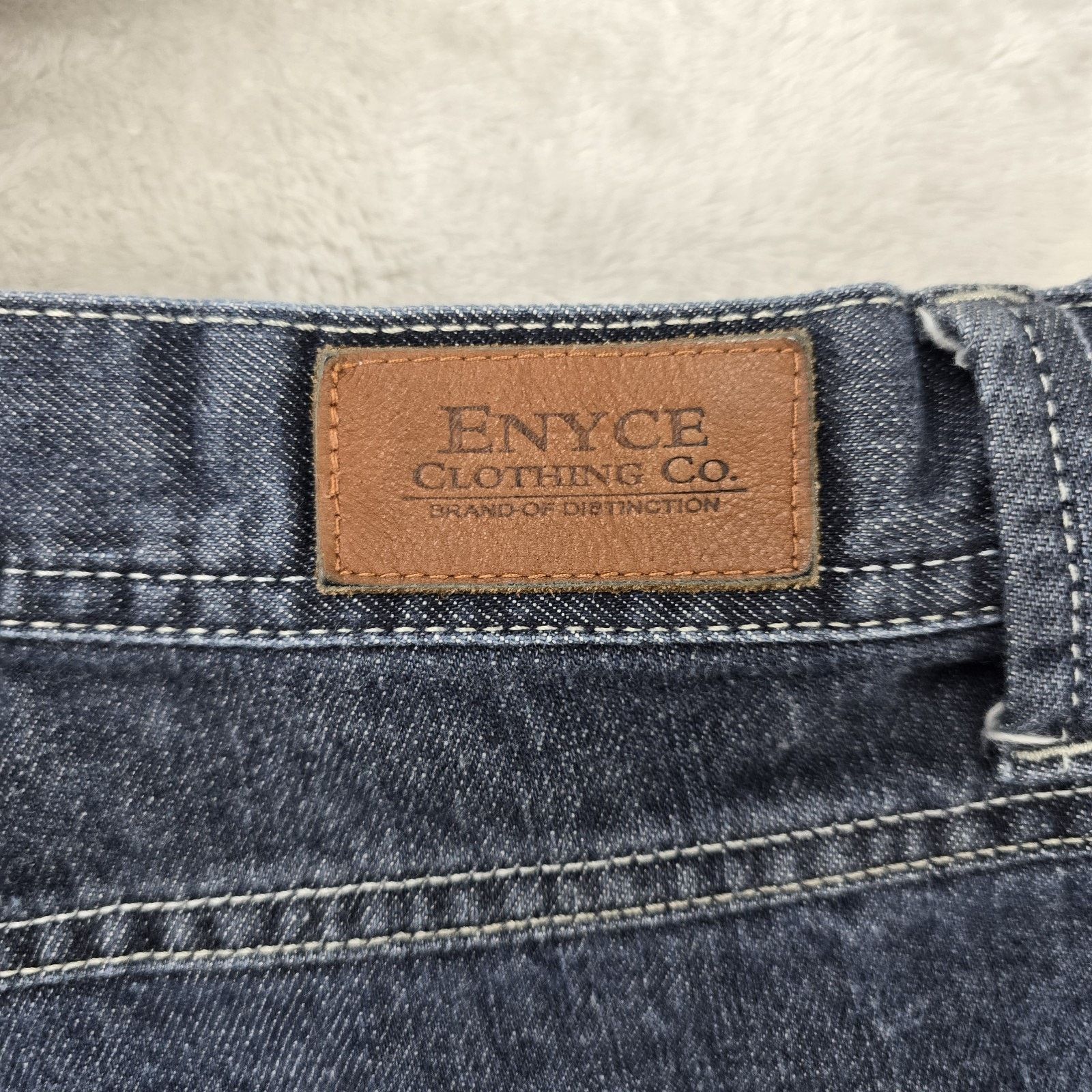 Enyce Vintage Enyce Baggy Shorts 38 Fits 37 Skater Y2K Denim Jorts Size US 38 / EU 54 - 3 Thumbnail