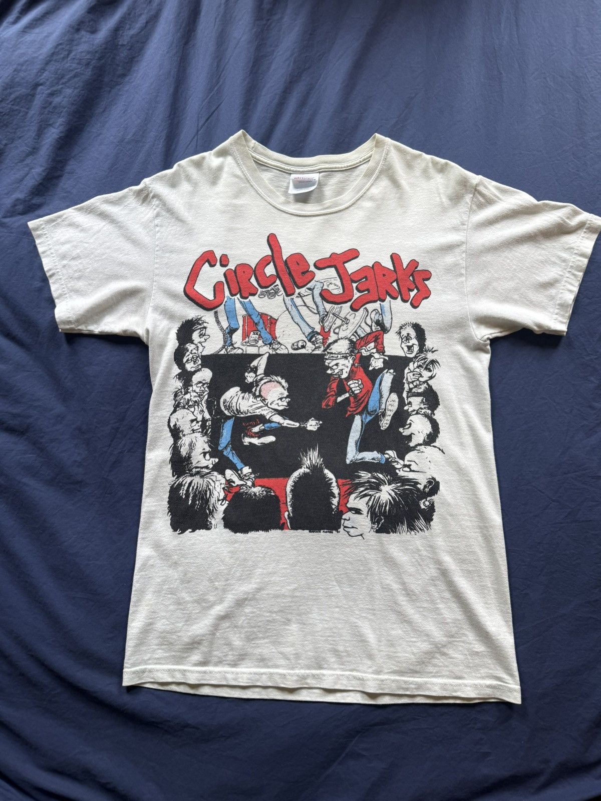 Vintage Vintage Circle Jerks T-Shirt Punk Rock Size US M / EU 48-50 / 2 - 1 Thumbnail