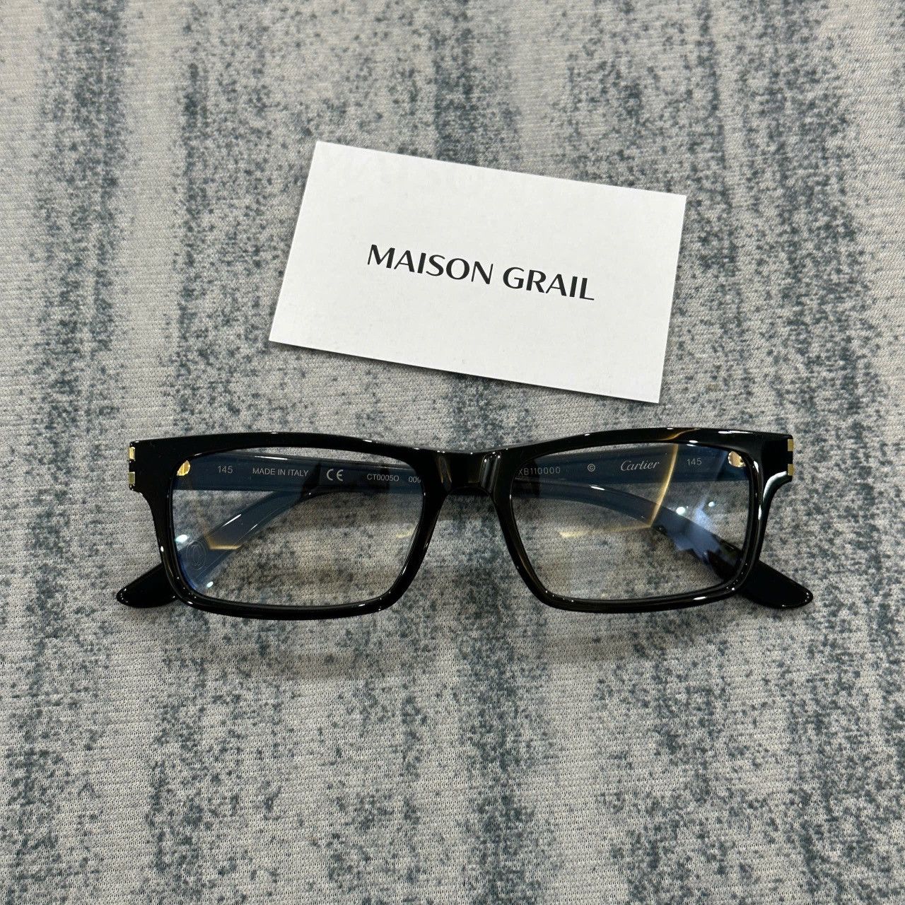 Cartier CARTIER CT0005O 009 EYEGLASSES Size ONE SIZE - 3 Thumbnail