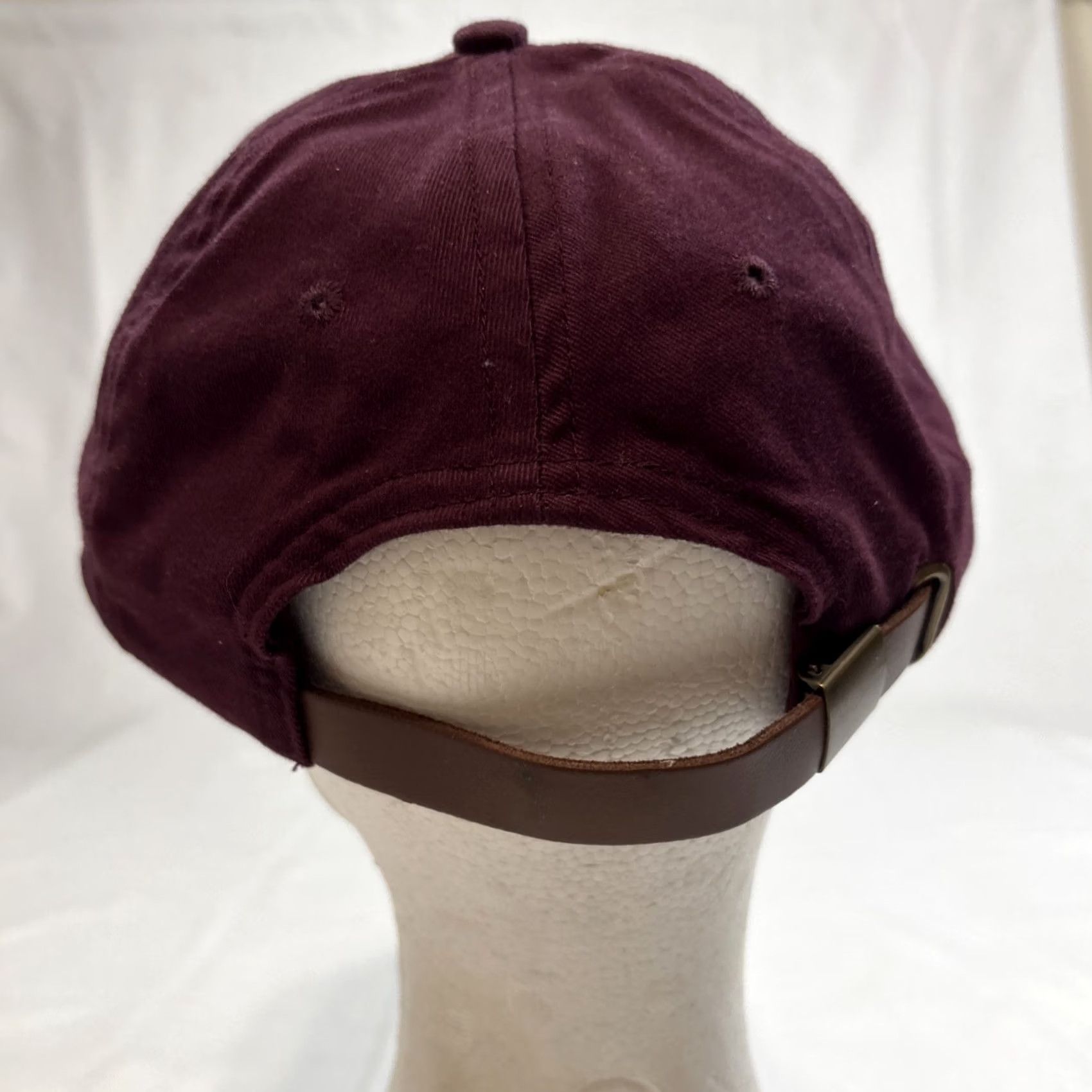 Vintage Head To Toe Virginia Tech Baseball Cap Adjustable Strapback Red NOS Deadstock Mens One Size Cap Size ONE SIZE - 4 Thumbnail