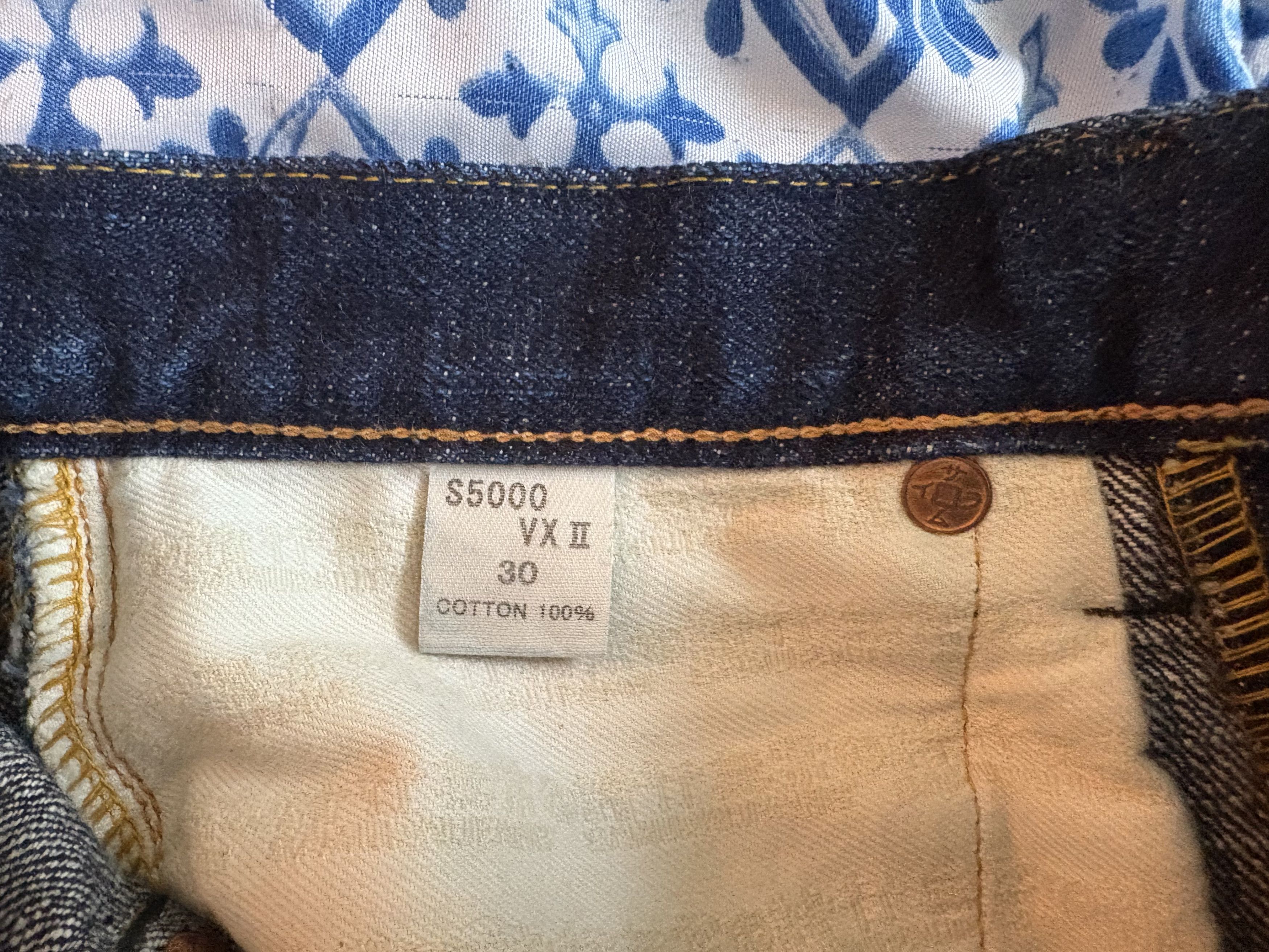 Samurai Jeans Samurai S5000VXII 17oz "Zero Bushido" Straight Jeans Size 28 Size US 28 / EU 44 - 8 Thumbnail