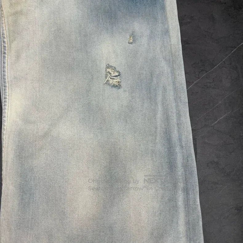 Acne Studios Acne Studios Whisker Mud-Dyed Distressed Denim Pants Size US 34 / EU 50 - 3 Thumbnail