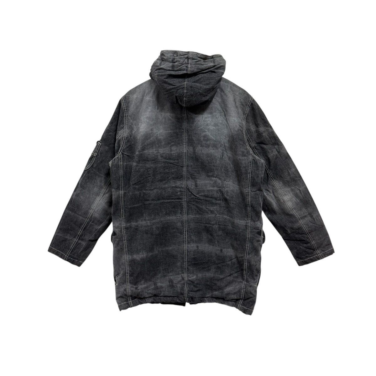 If Six Was Nine Allix Design Fireman Hoodie Denim Jacket Japanese Brand Size US L / EU 52-54 / 3 - 2 Thumbnail