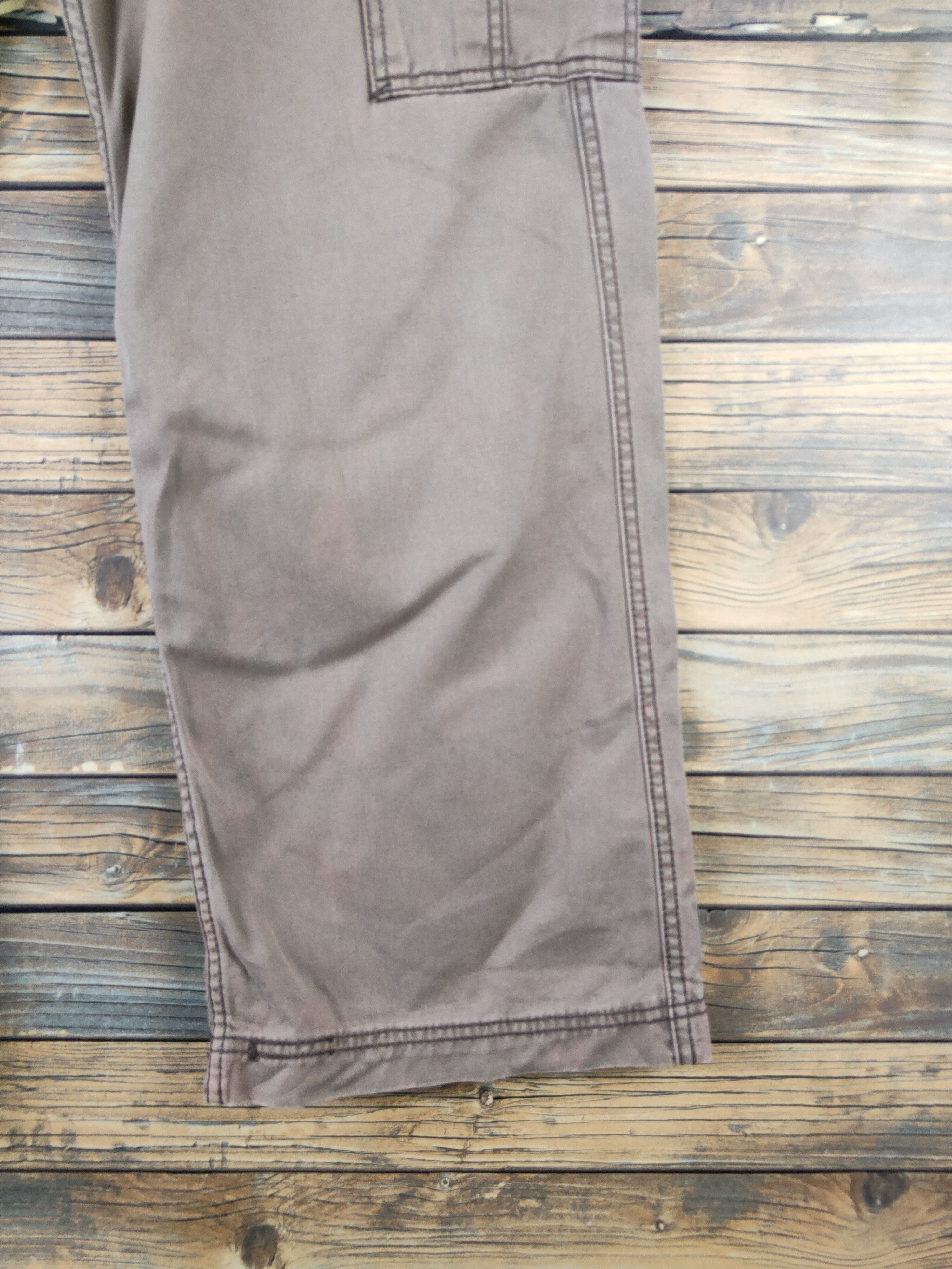Levi's DL Levi's Brown Faded Multipocket Tactical Cargo Pants #1325 Size US 34 / EU 50 - 7 Thumbnail
