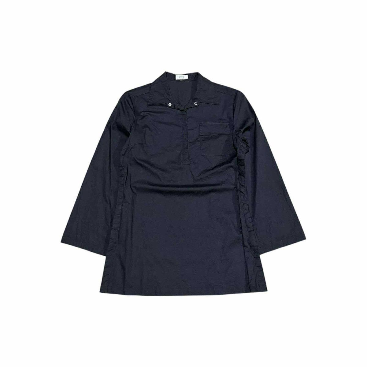 If Six Was Nine 🔥Japanese Y2K Otto Sumisho Hem Slit Snap Button Shirt Goth Size US M / EU 48-50 / 2 - 7 Thumbnail