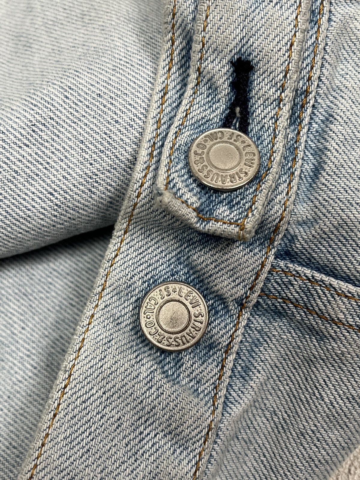 Levi's 90s Levi's 70651 - Orange Tab Type III Denim Jacket Size US M / EU 48-50 / 2 - 7 Thumbnail