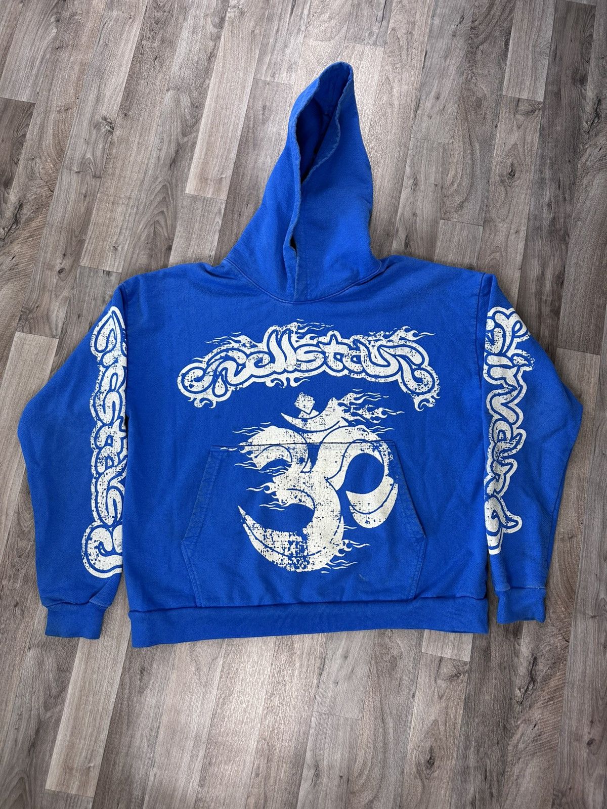 HELLSTAR Hellstar Yoga Hoodie Blue | Grailed
