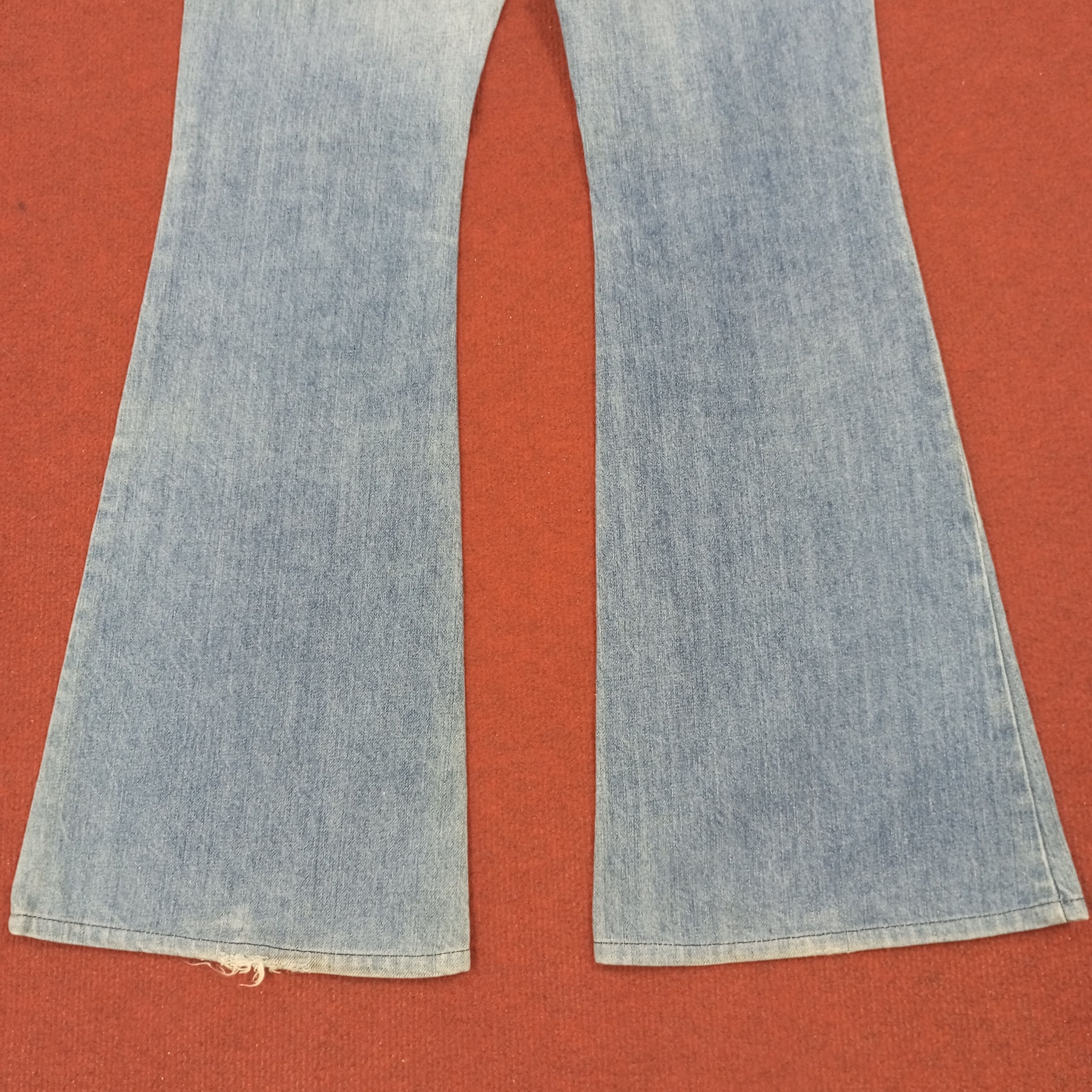 Hysteric Glamour × Japanese Brand × Vintage Hysteric Glamour Japanese Brand Bootcut Style Custom Jeans Size 28" / US 6 / IT 42 - 3 Thumbnail