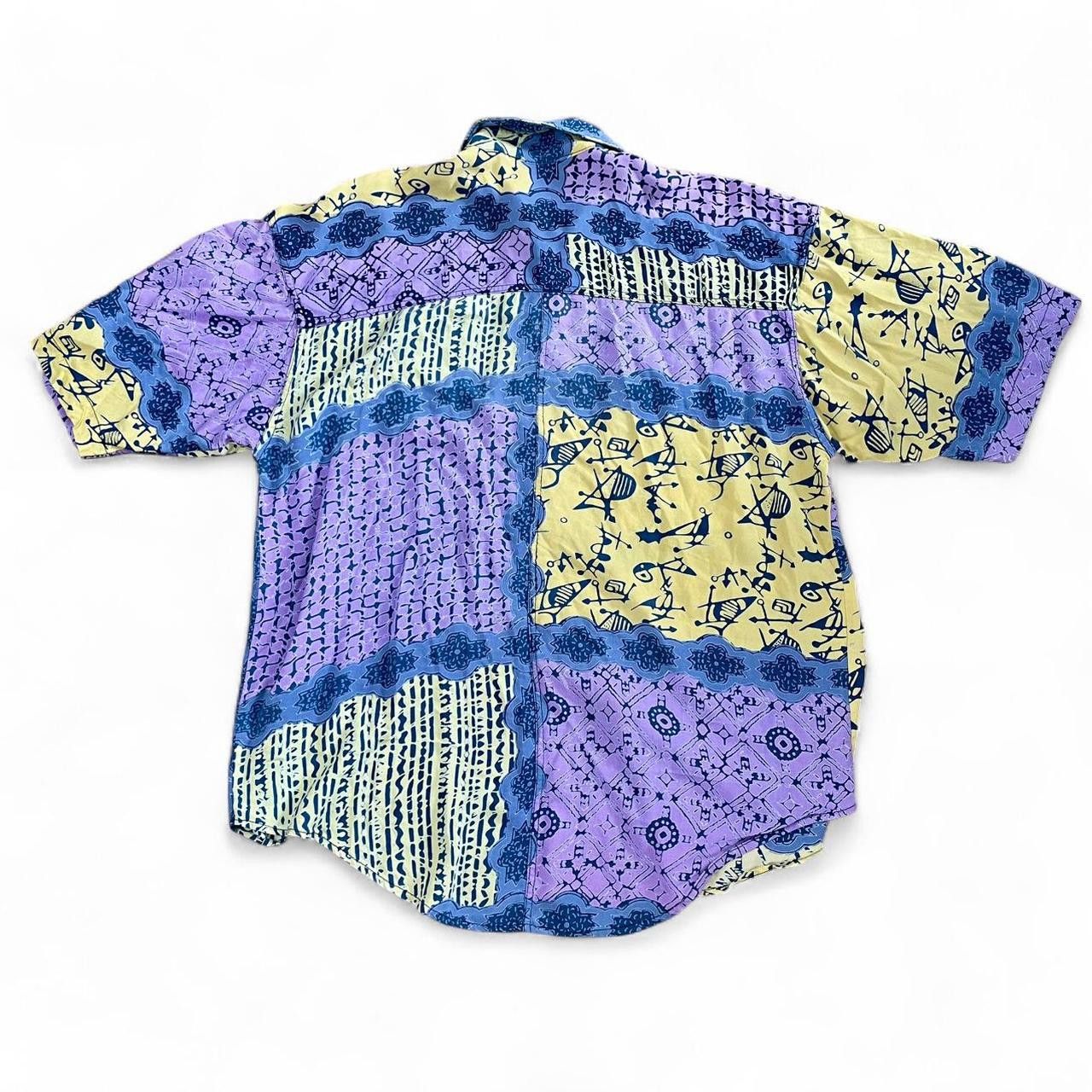 Vintage Vtg Passports of Pier 1 Imports Button Up Shirt - Size L Size US L / EU 52-54 / 3 - 2 Thumbnail